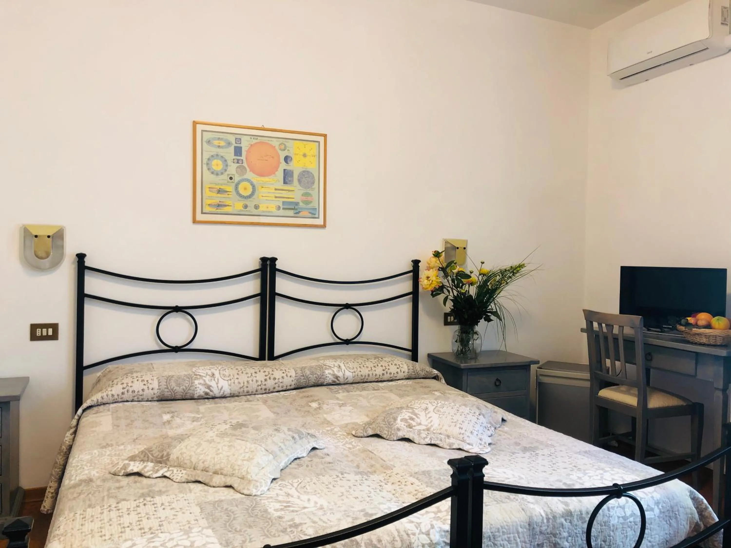 Bed in Hotel Marvin