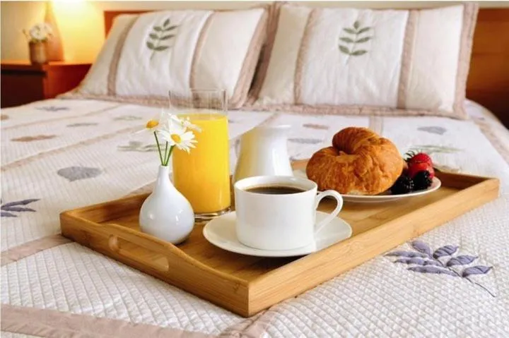 Bed in Hotel Marvin
