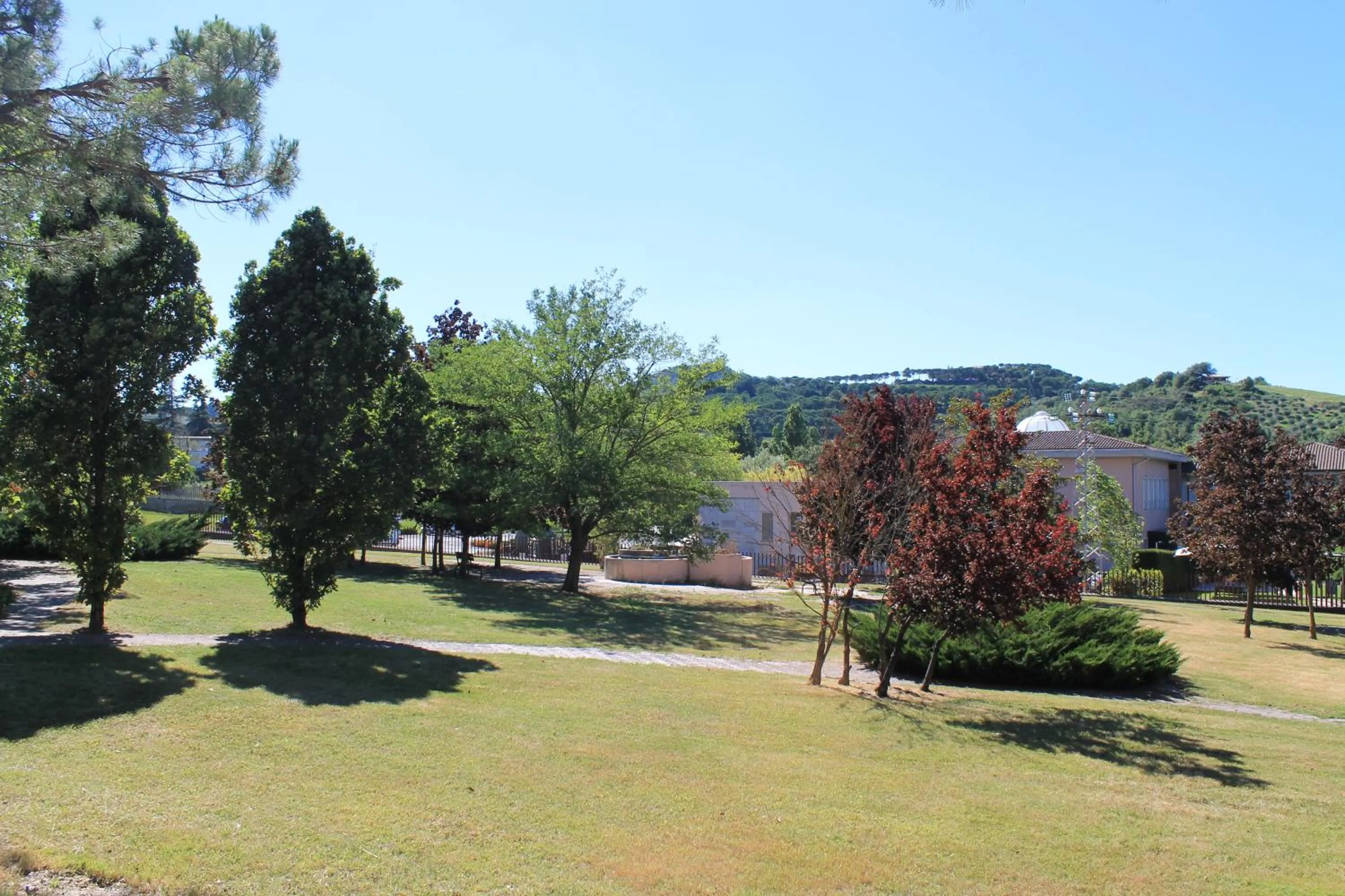 Garden view in Hotel Marvin