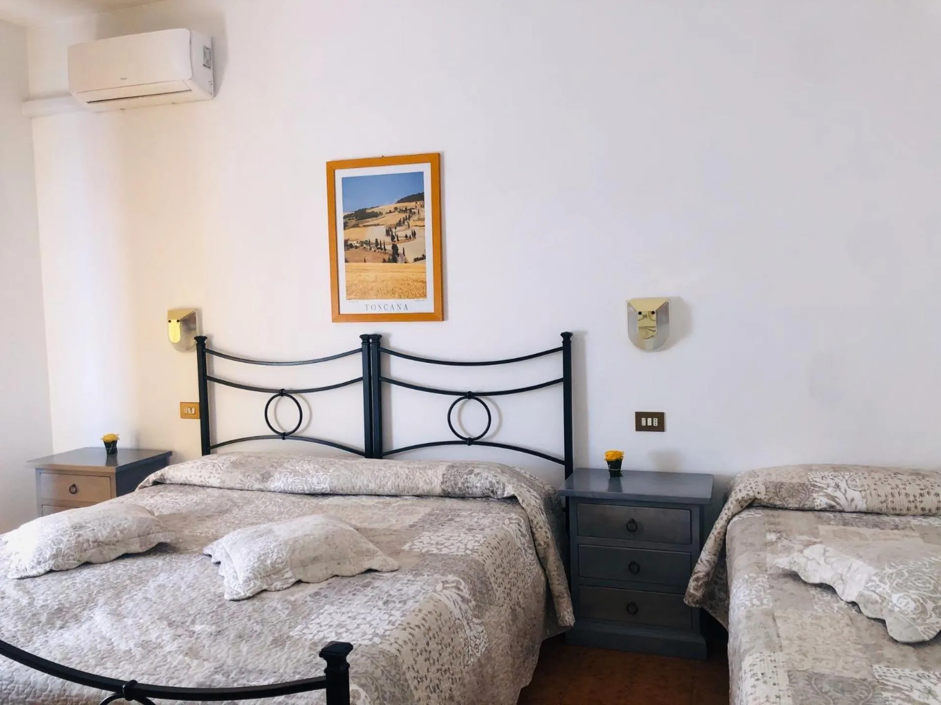Bed in Hotel Marvin