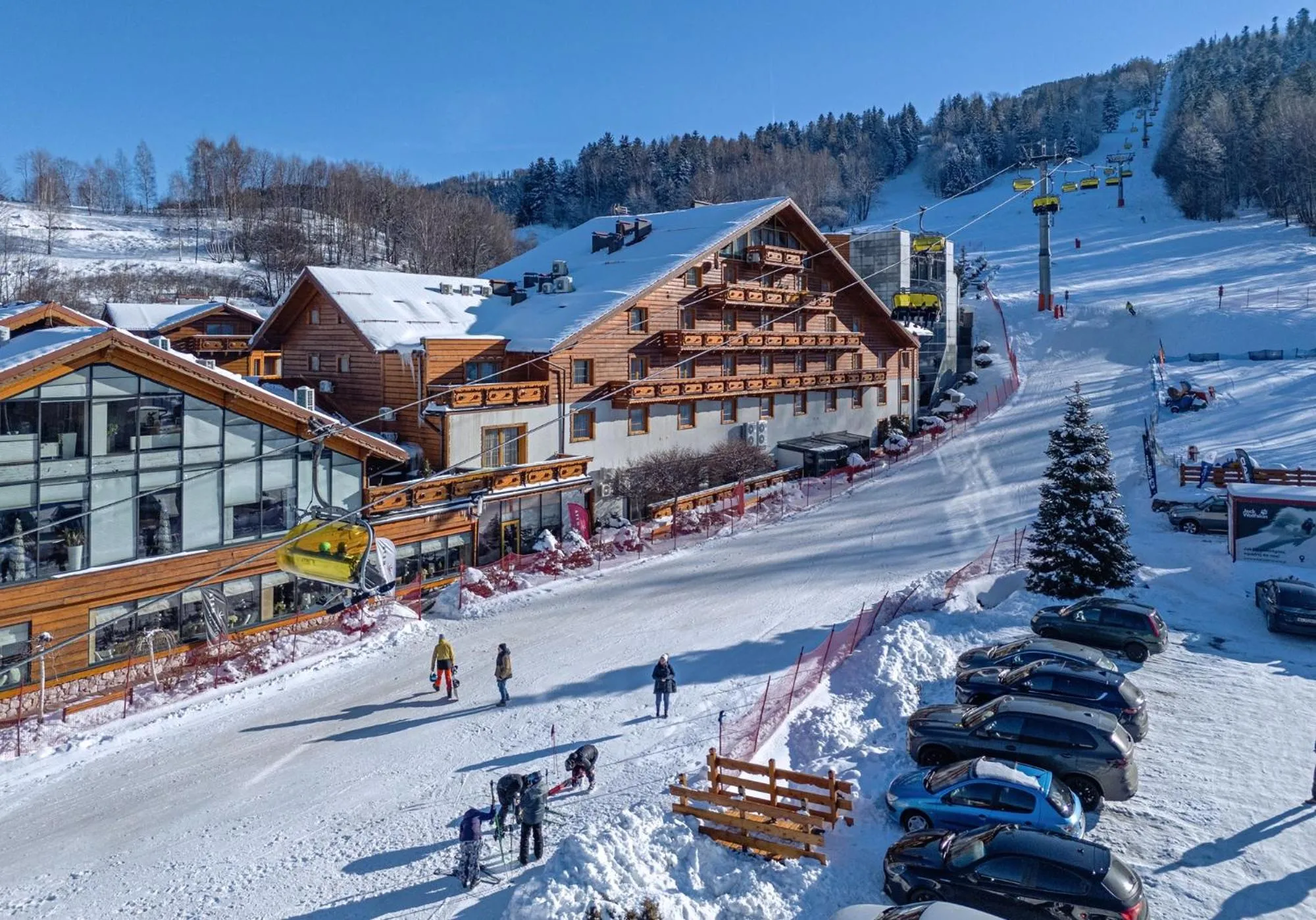 Property building in Hotel META Resort & Vine SPA