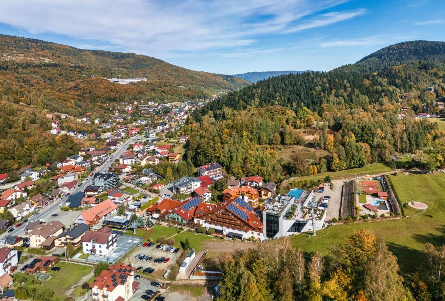 Property building in Hotel META Resort & Vine SPA