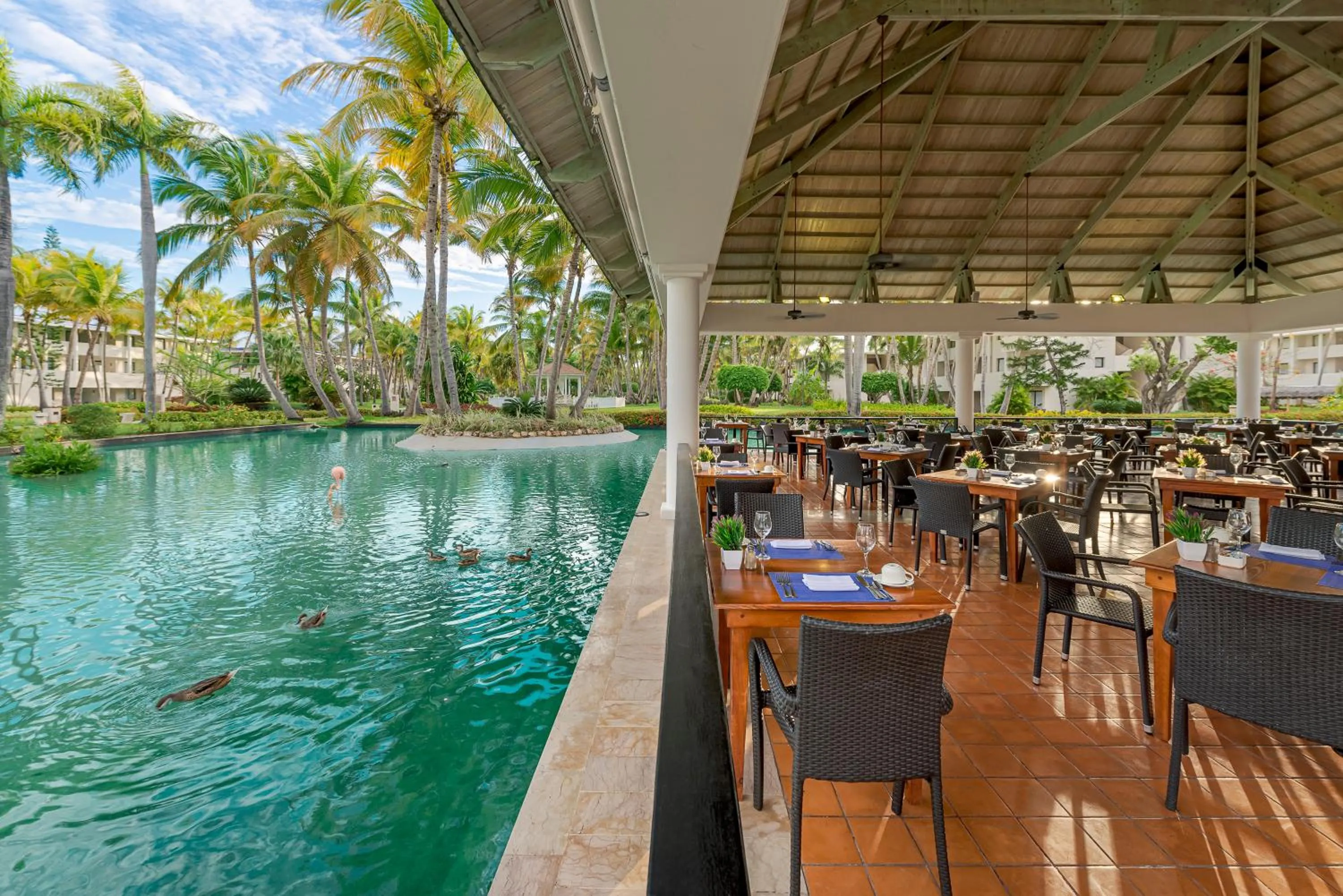 Patio in Catalonia Punta Cana - All Inclusive