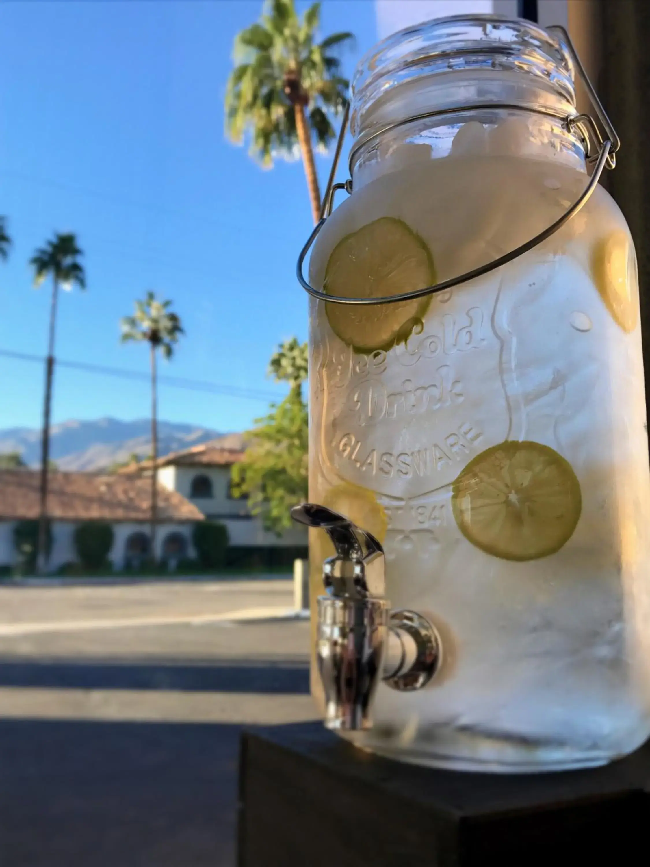 Lobby or reception in Delos Reyes Palm Springs Lobby or reception in Delos Reyes Palm Springs