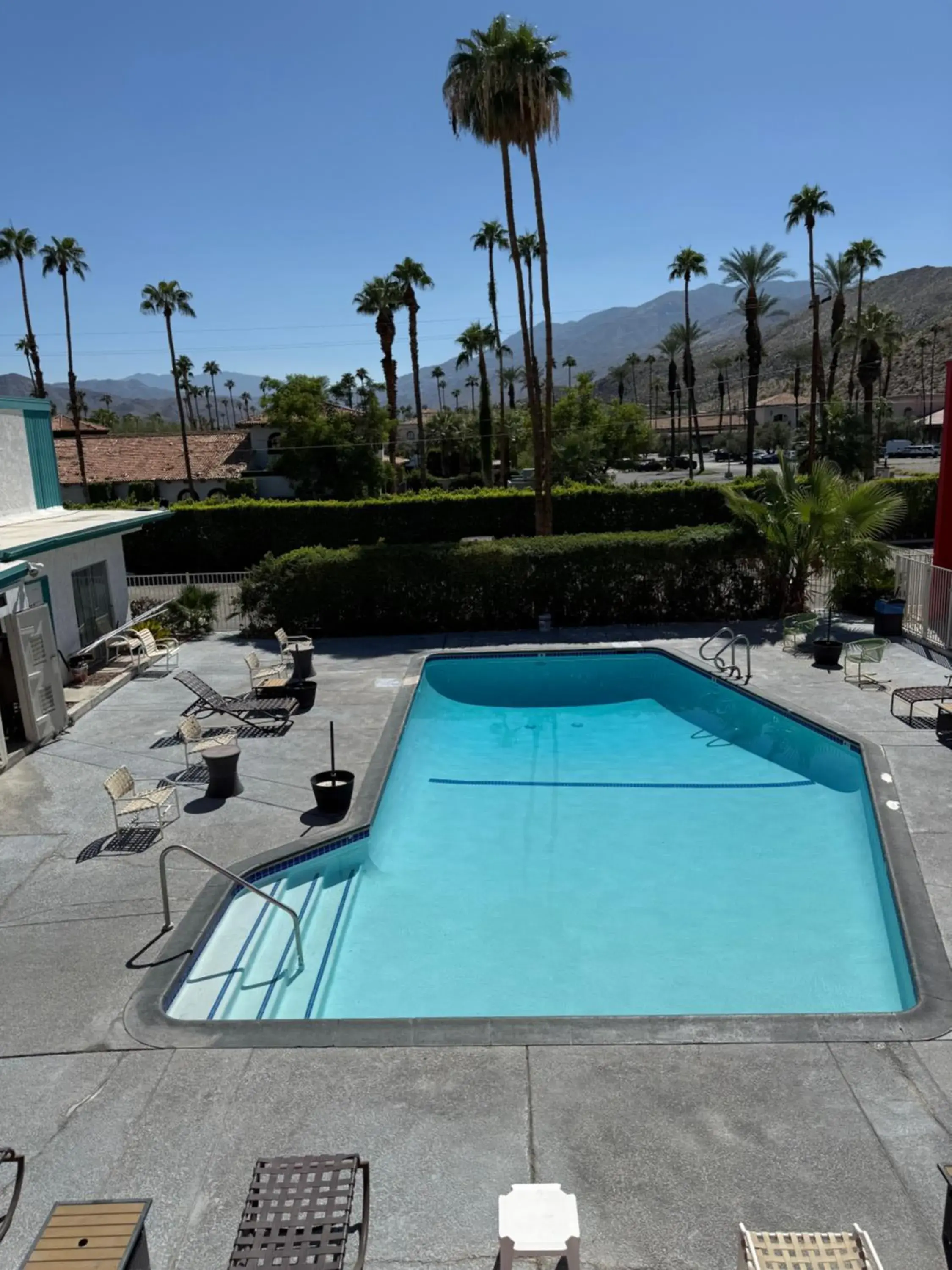 Swimming pool in Delos Reyes Palm Springs Swimming pool in Delos Reyes Palm Springs