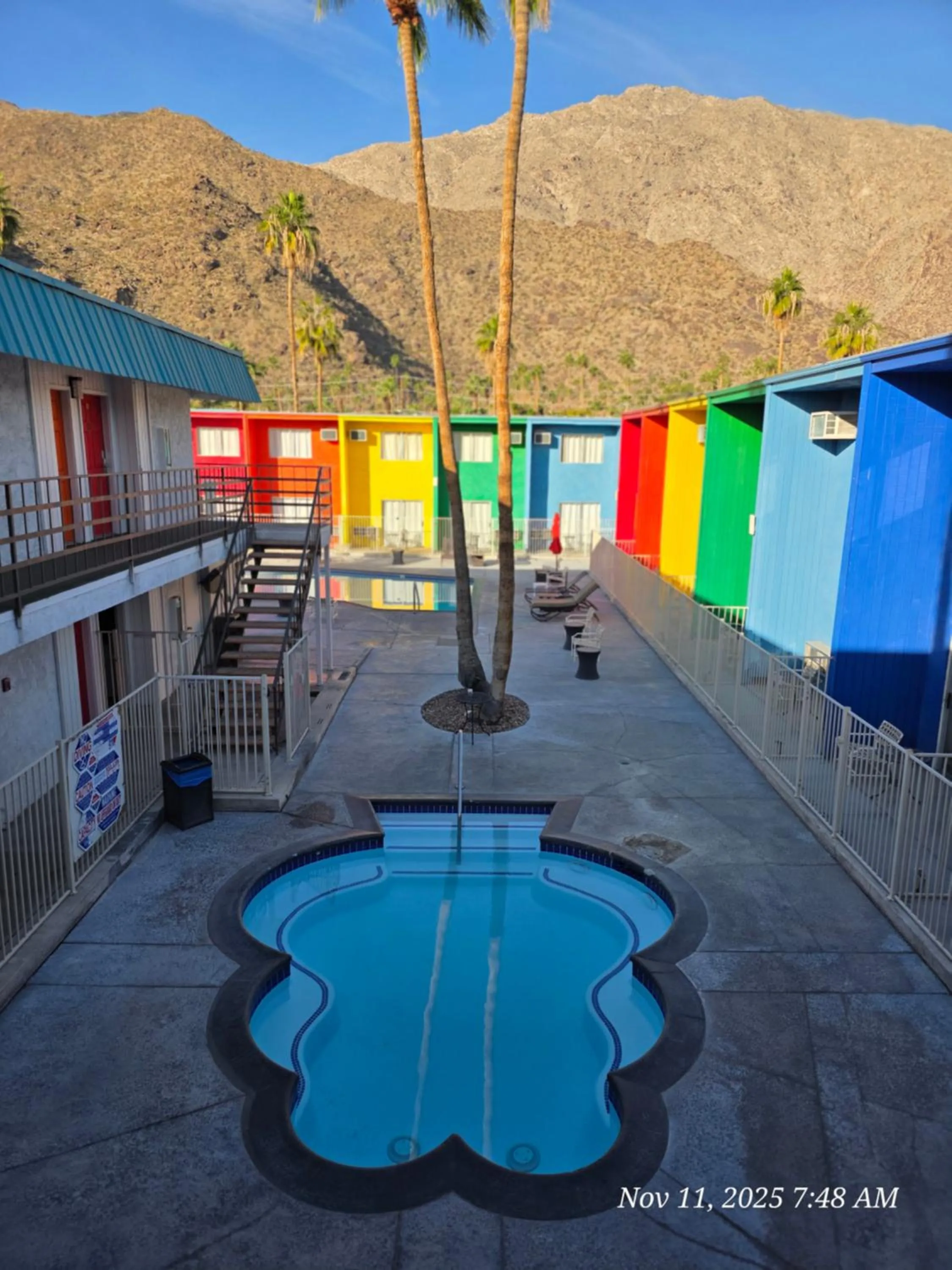 Natural landscape in Delos Reyes Palm Springs