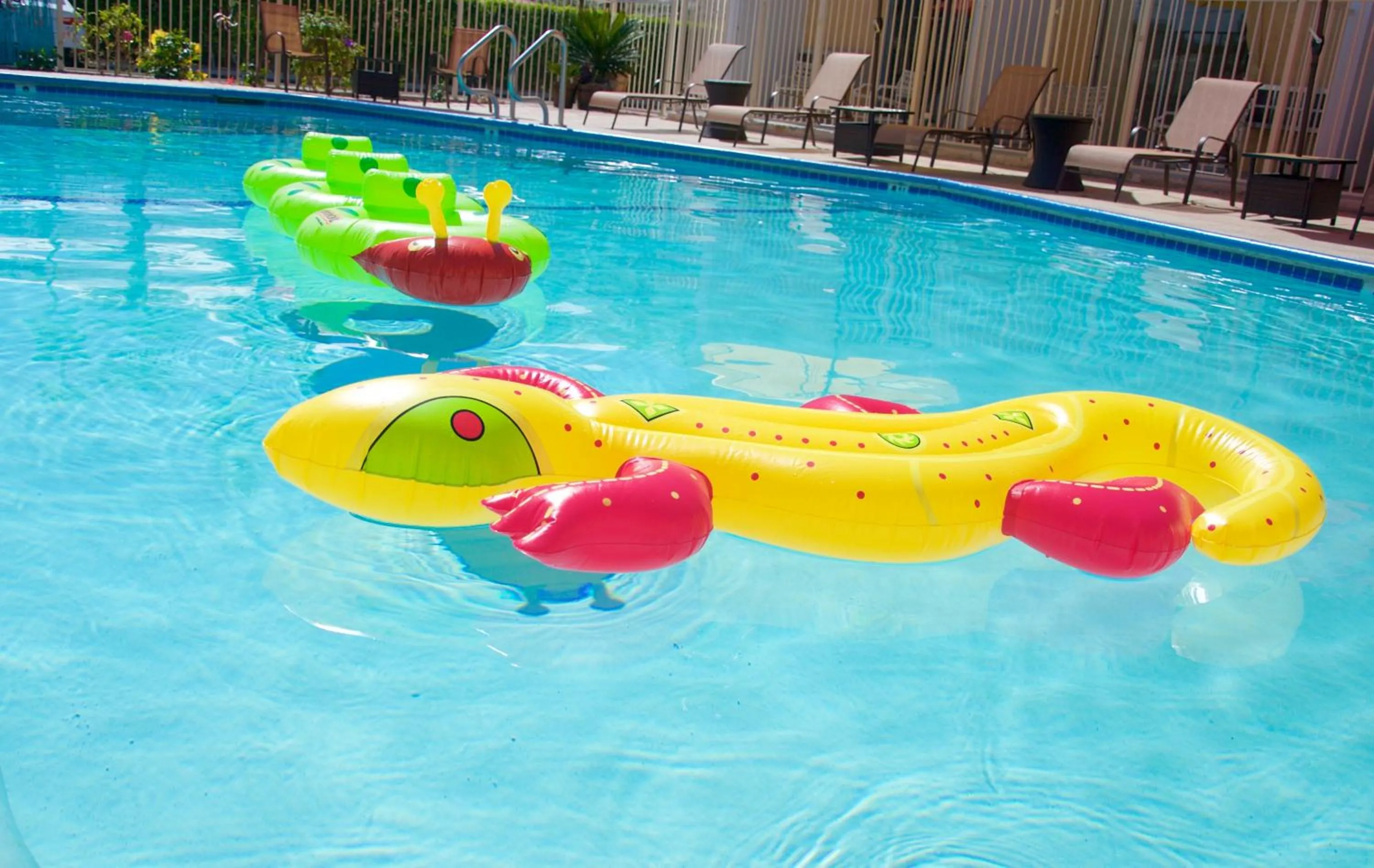 Pool view in Delos Reyes Palm Springs