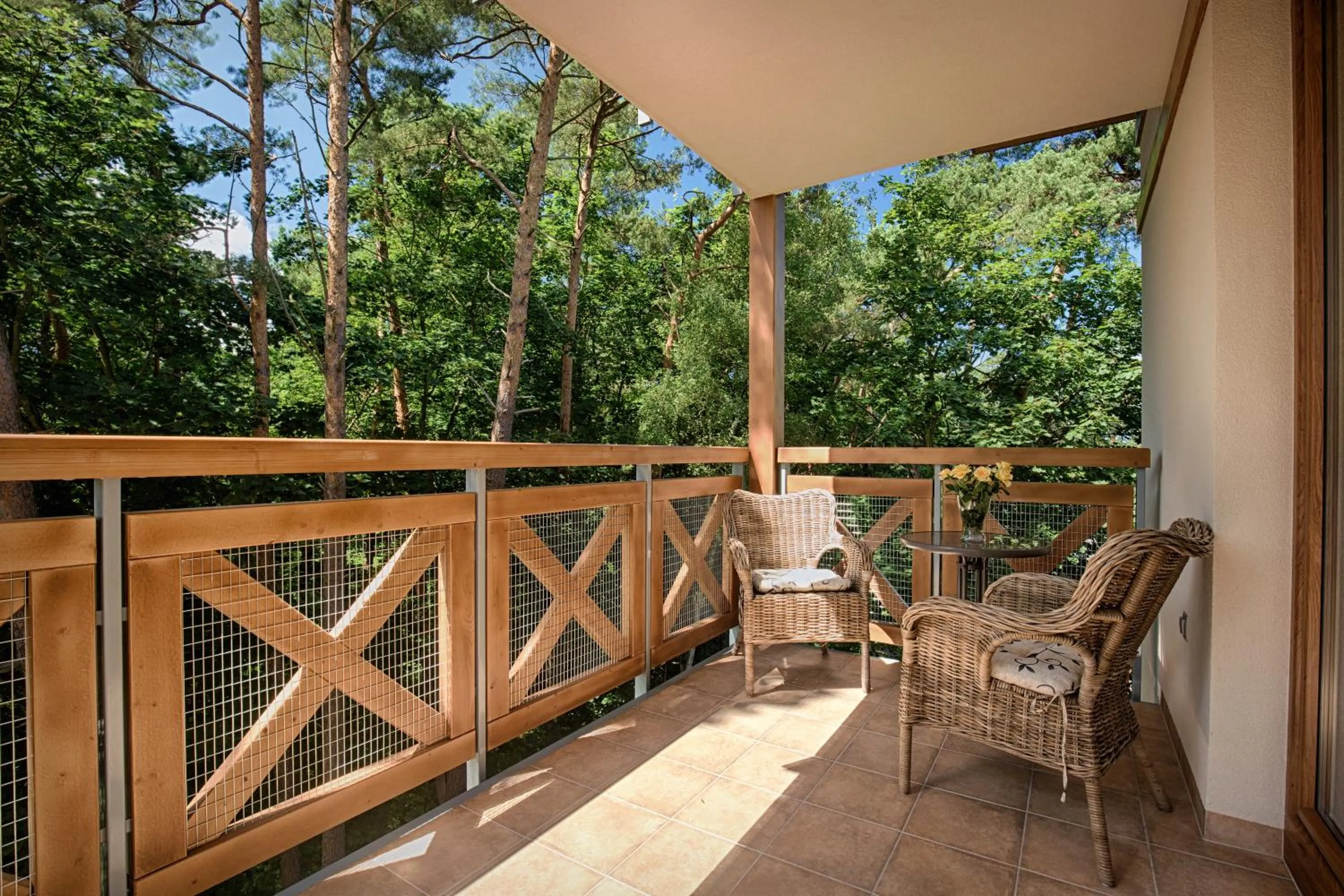 Balcony/Terrace in Sosnowe Tarasy