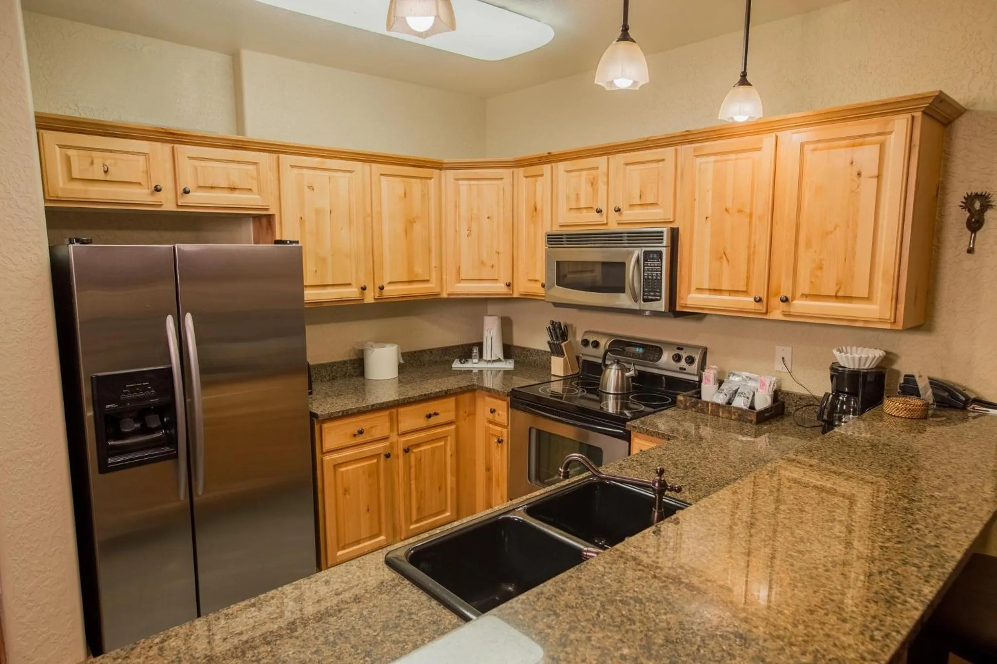 Communal kitchen in Silverado Lodge by Park City - Canyons Village