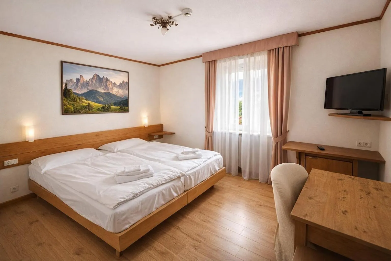 Bedroom, Bed in Parc Hotel Victoria