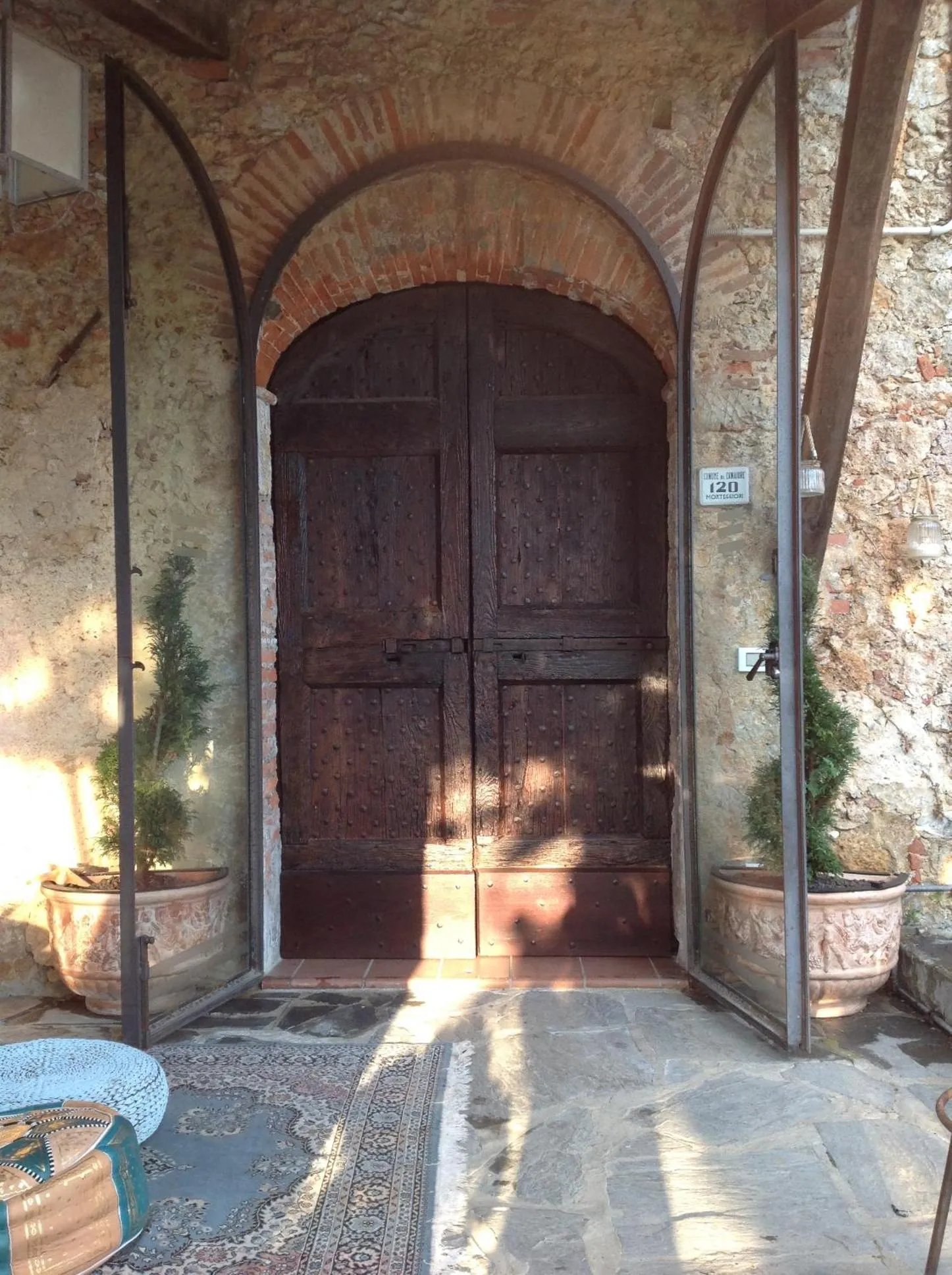 Garden in Guest House Antico Frantoio Pietrasanta Affittacamere