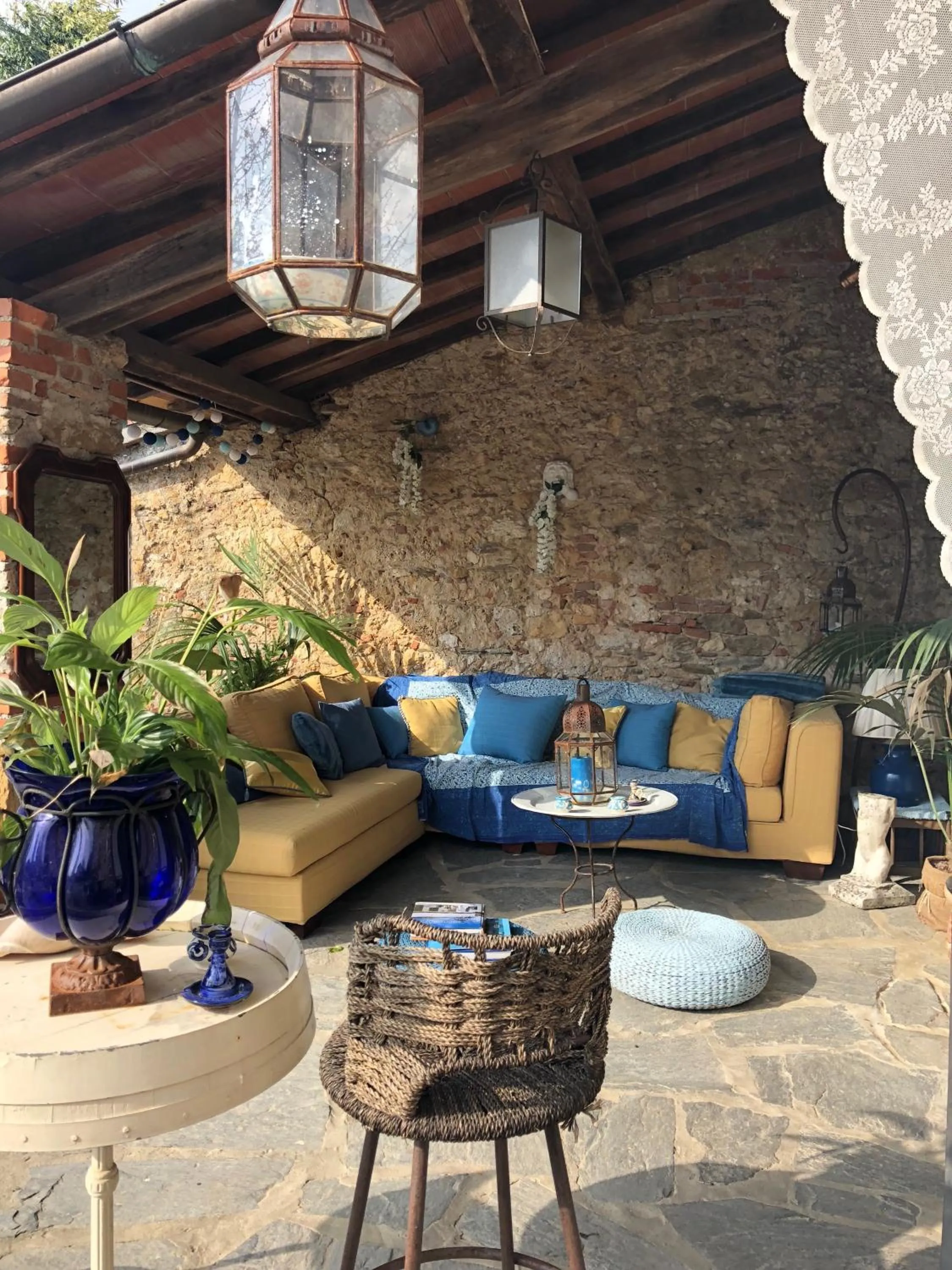 Garden in Guest House Antico Frantoio Pietrasanta Affittacamere