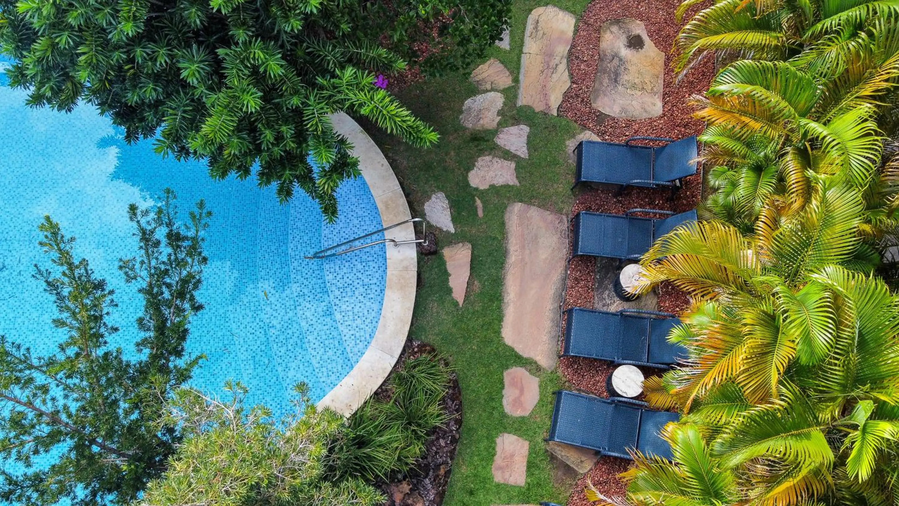 Swimming pool in Pousada Casa do Forte
