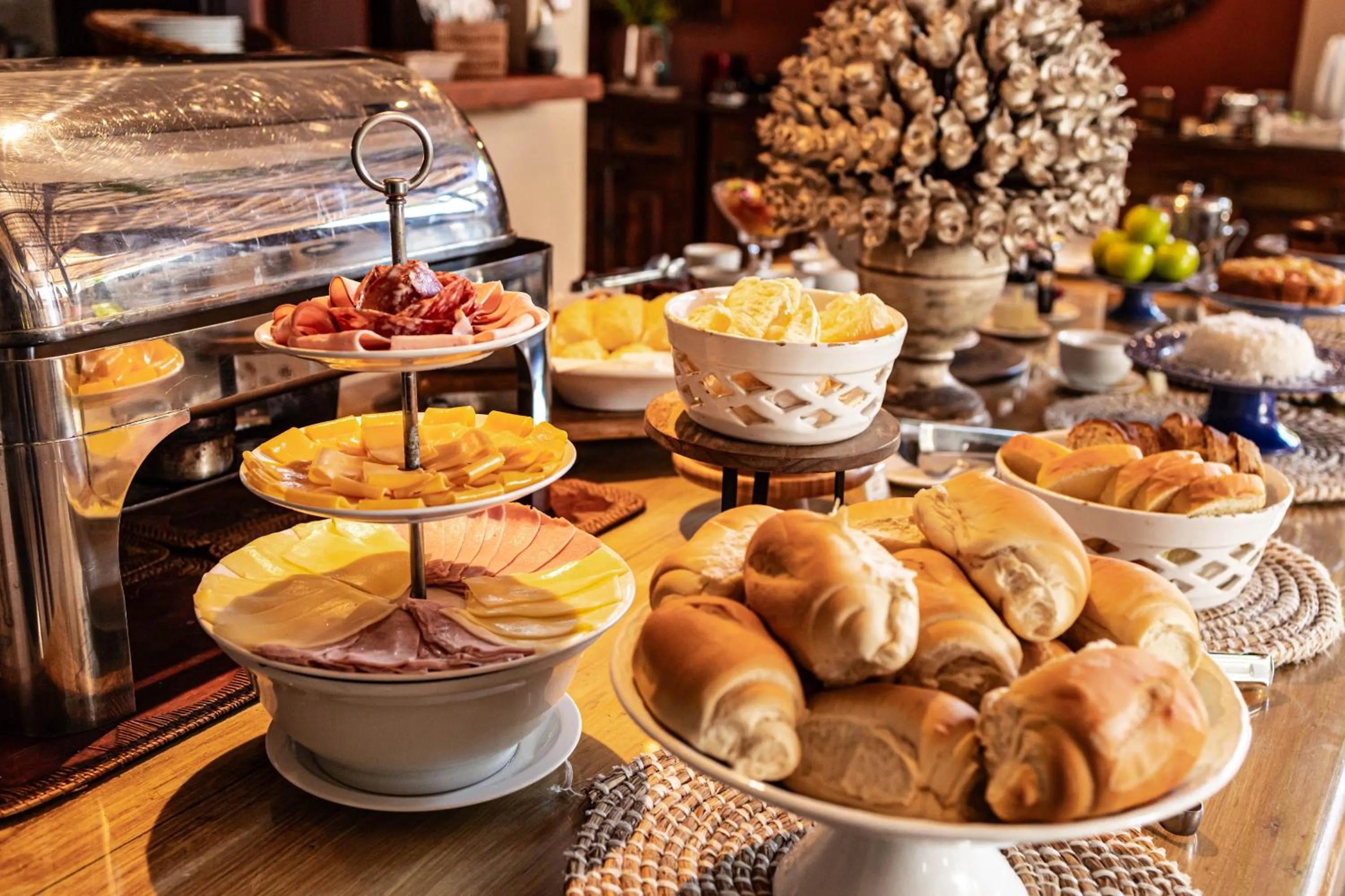 Breakfast in Pousada Casa do Forte