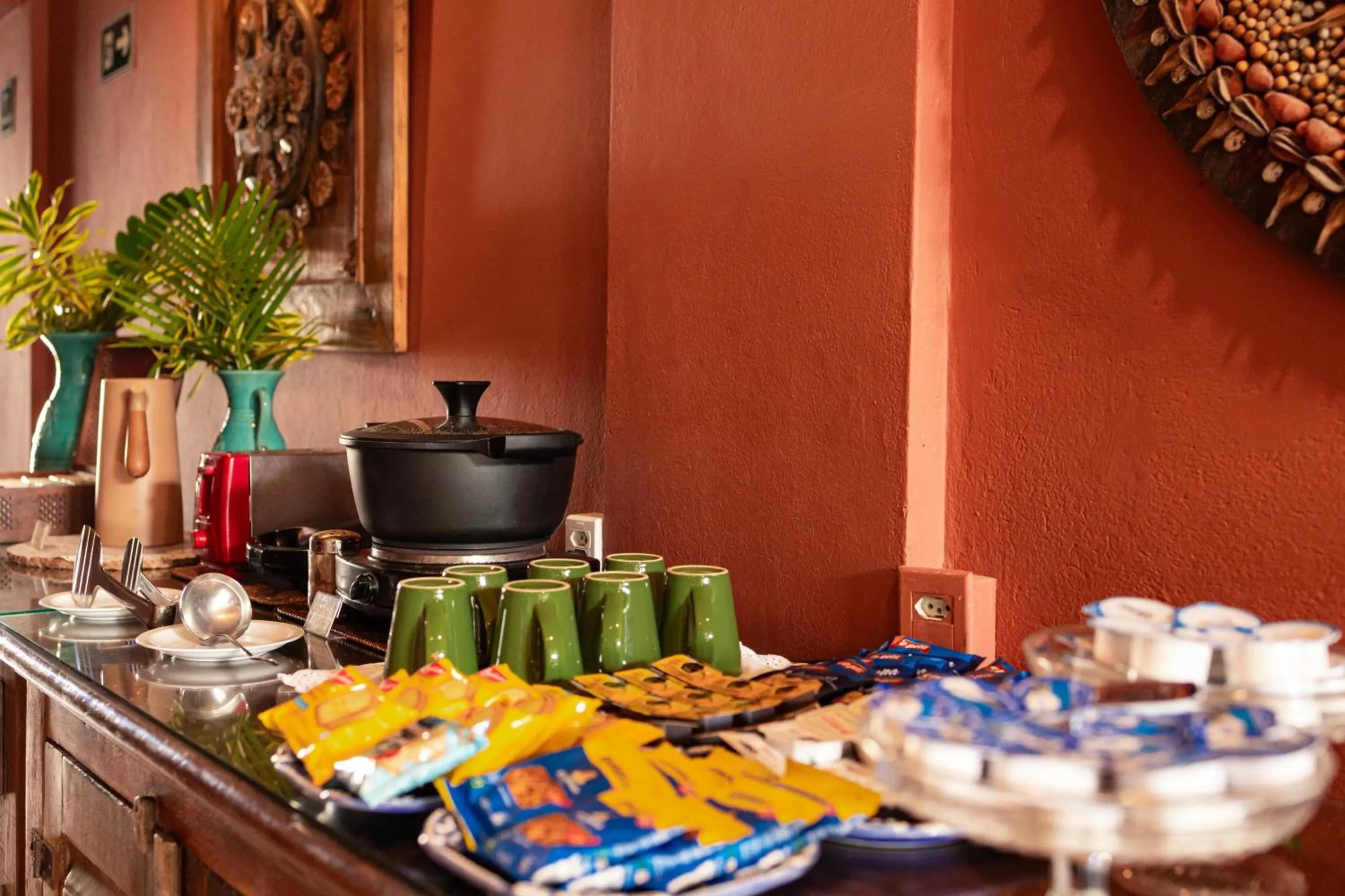 Breakfast in Pousada Casa do Forte