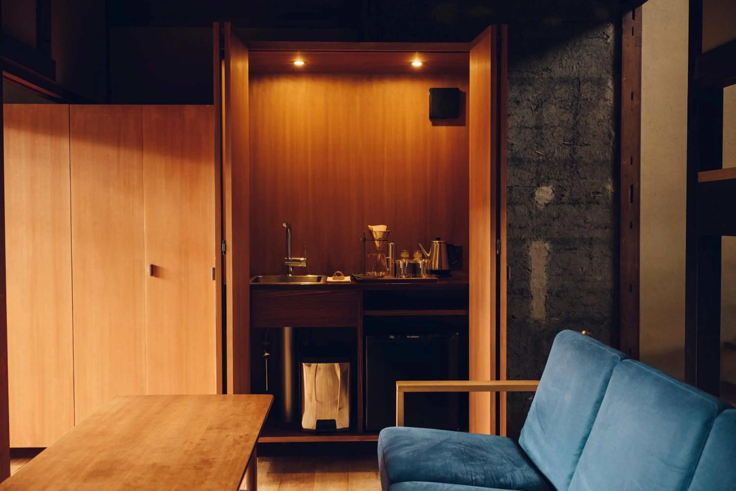 Kitchen or kitchenette in Tsukihi House Kyoto