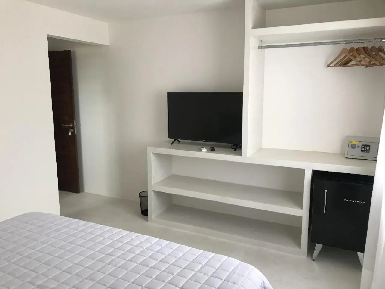 Bed in Girassóis Suítes