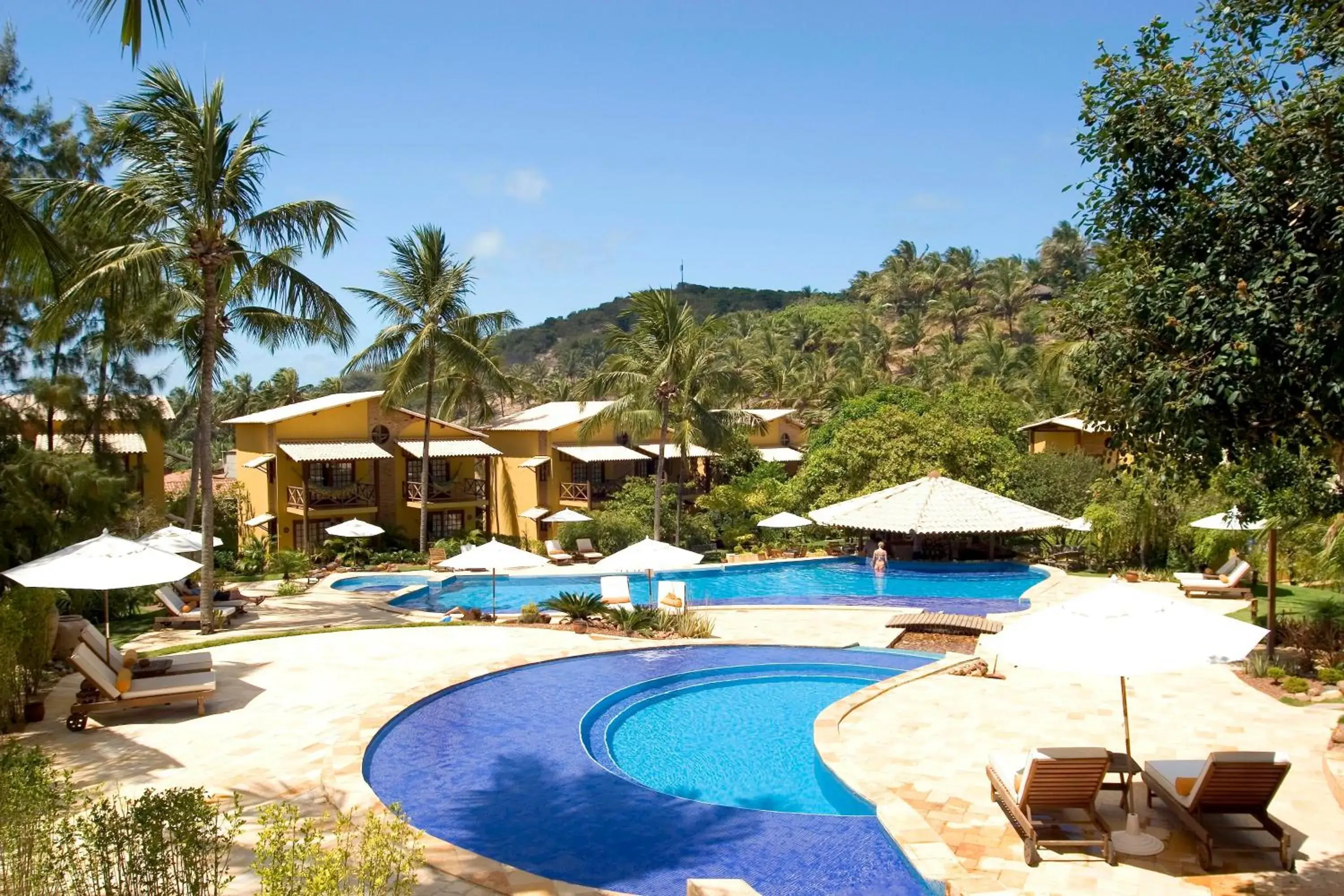 Swimming pool in Girassóis Suítes Swimming pool in Girassóis Suítes