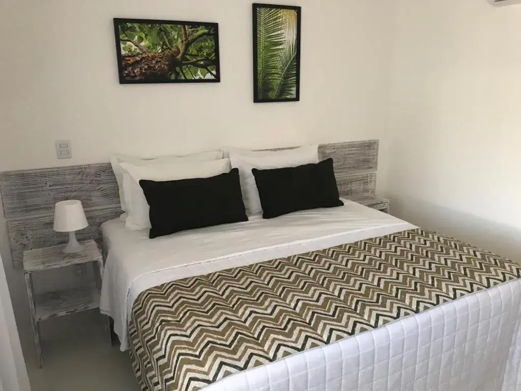 Bed in Girassóis Suítes Bed in Girassóis Suítes