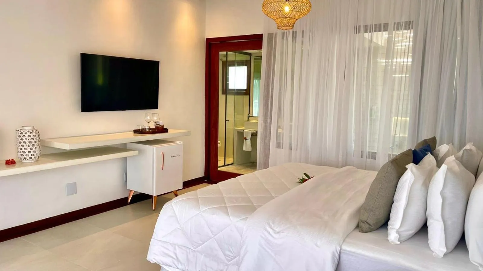 Photo of the whole room, Bed in Pipa Lagoa Hotel