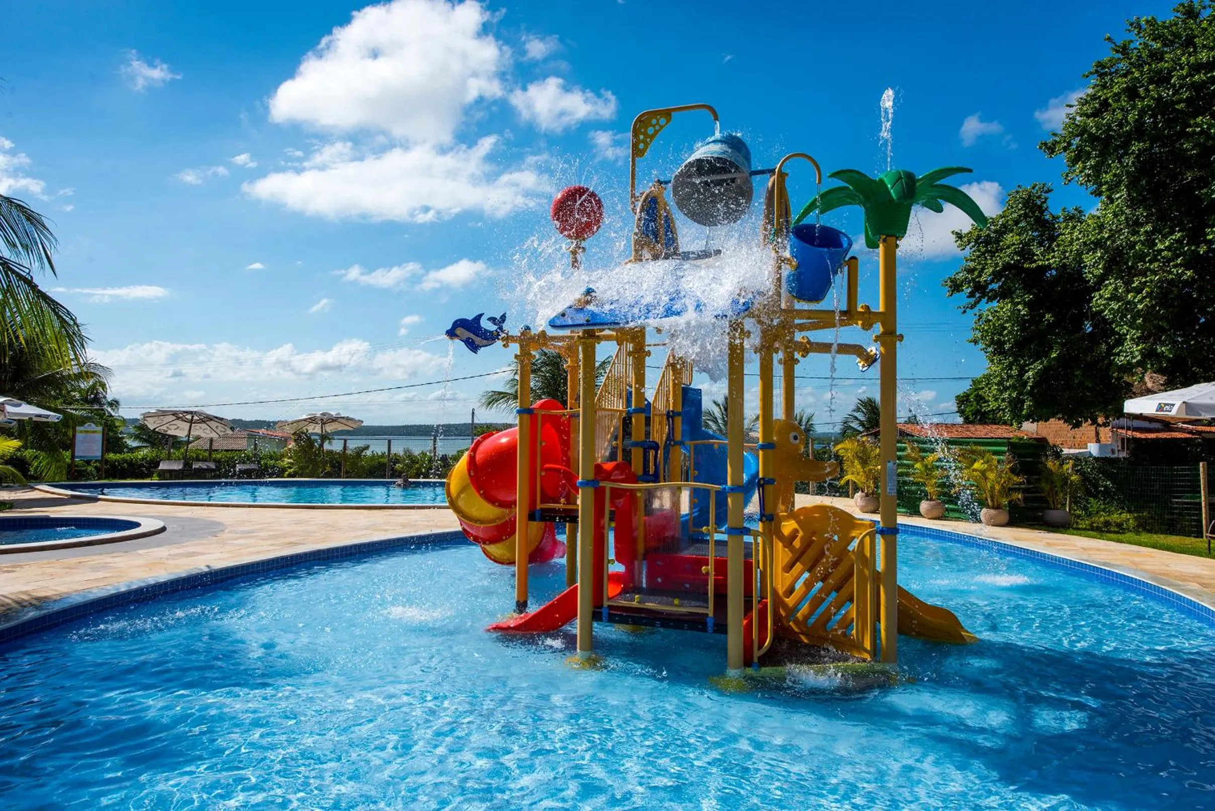 Aqua park in Pipa Lagoa Hotel
