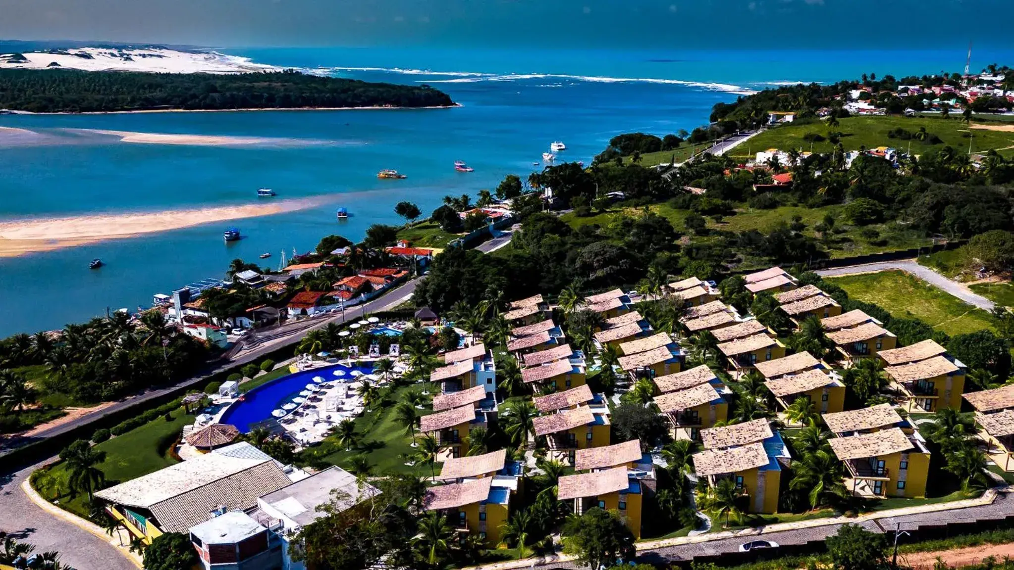 Bird's eye view in Pipa Lagoa Hotel Bird's eye view in Pipa Lagoa Hotel