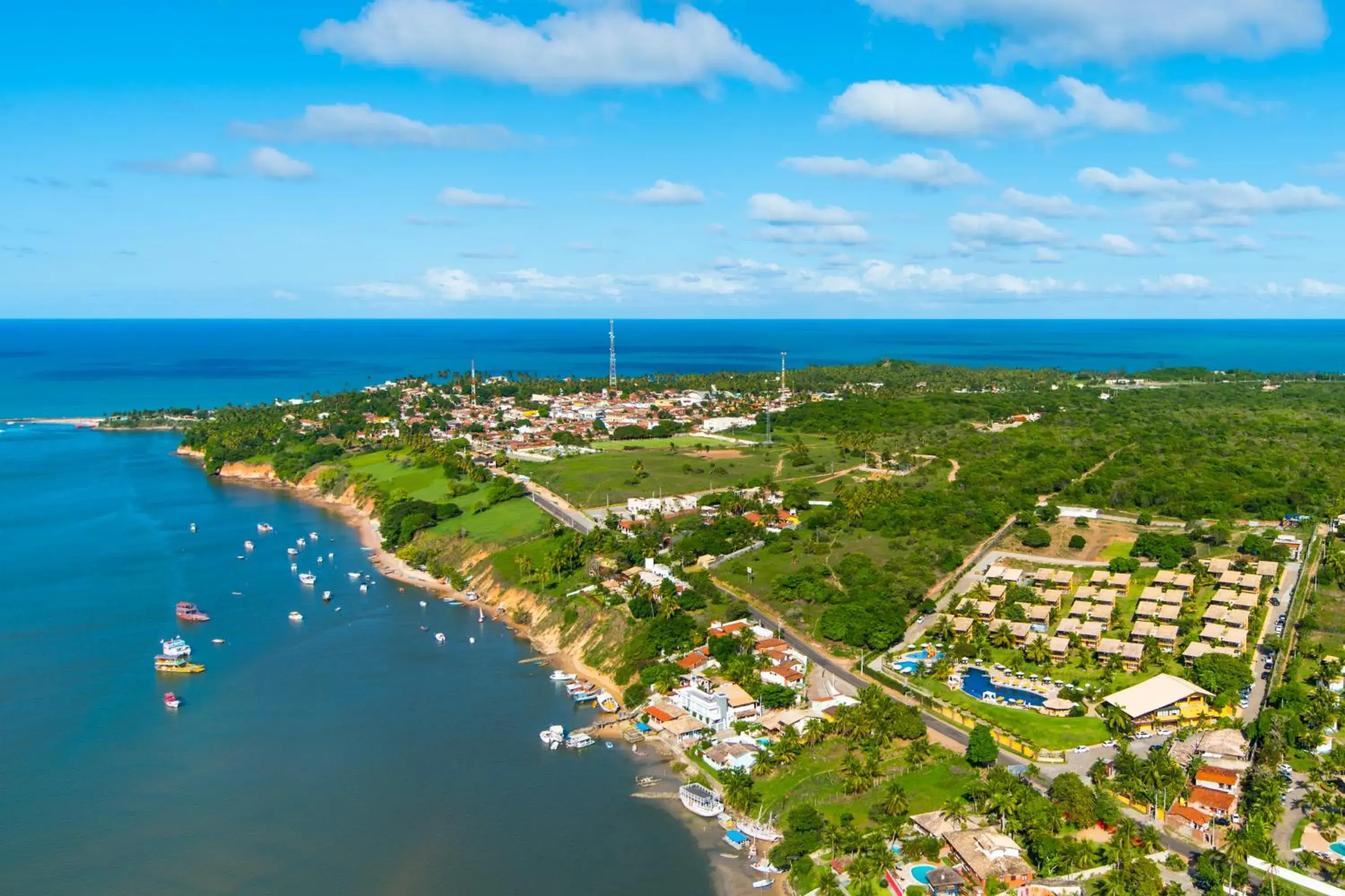 Bird's eye view in Pipa Lagoa Hotel Bird's eye view in Pipa Lagoa Hotel