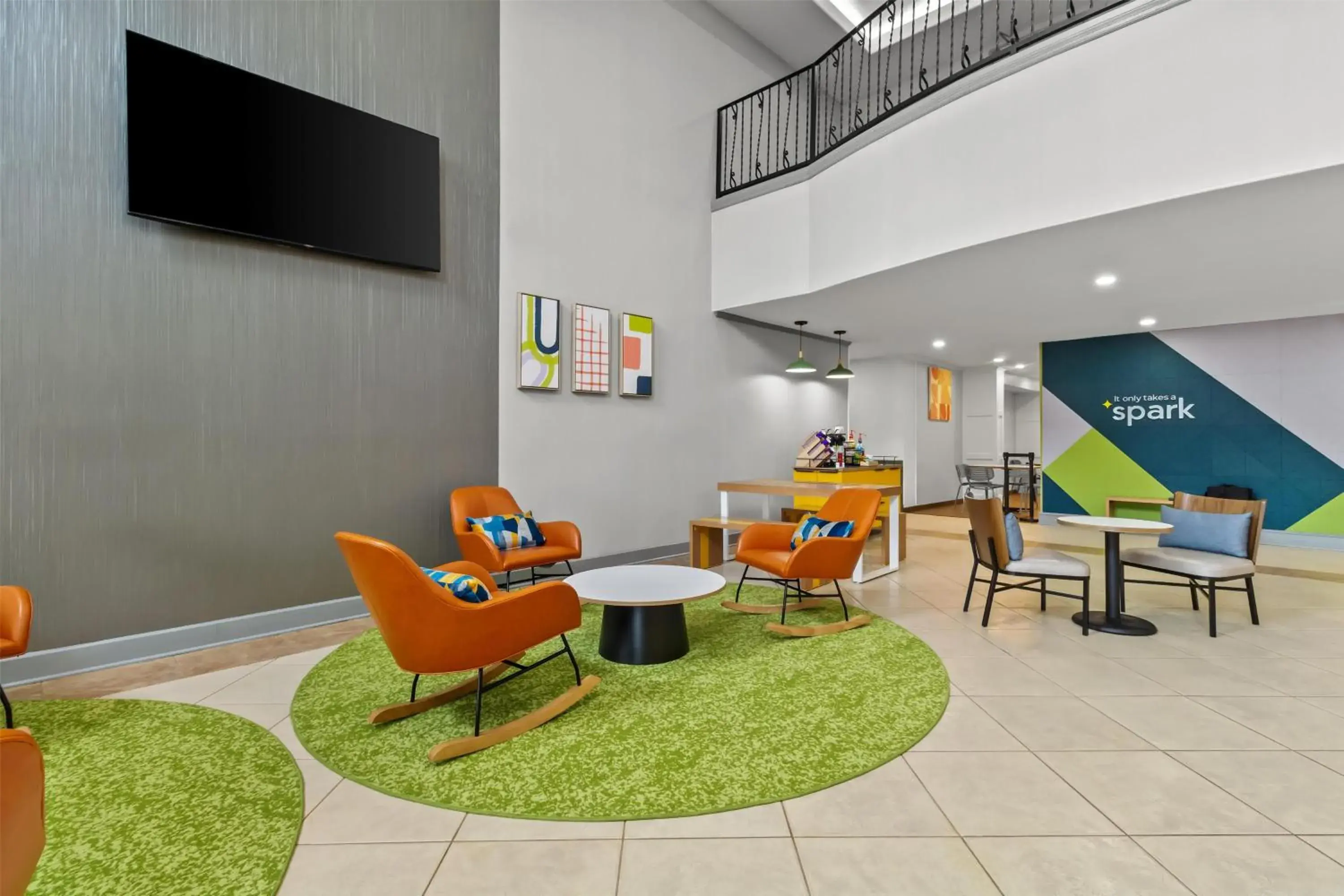 Lobby or reception in Spark By Hilton Houston Hobby Airport Lobby or reception in Spark By Hilton Houston Hobby Airport