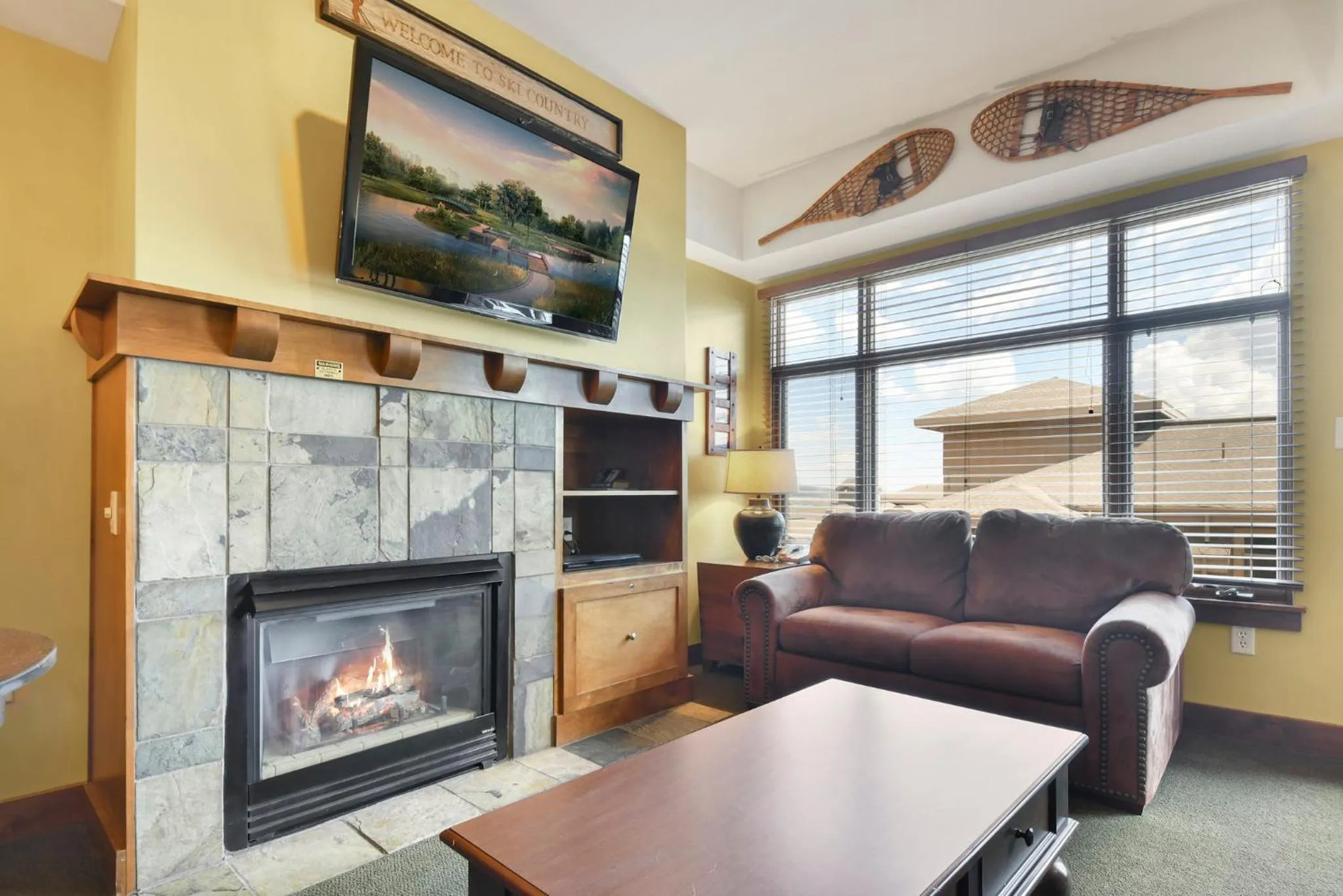 Living room in Sundial Lodge by Park City - Canyons Village
