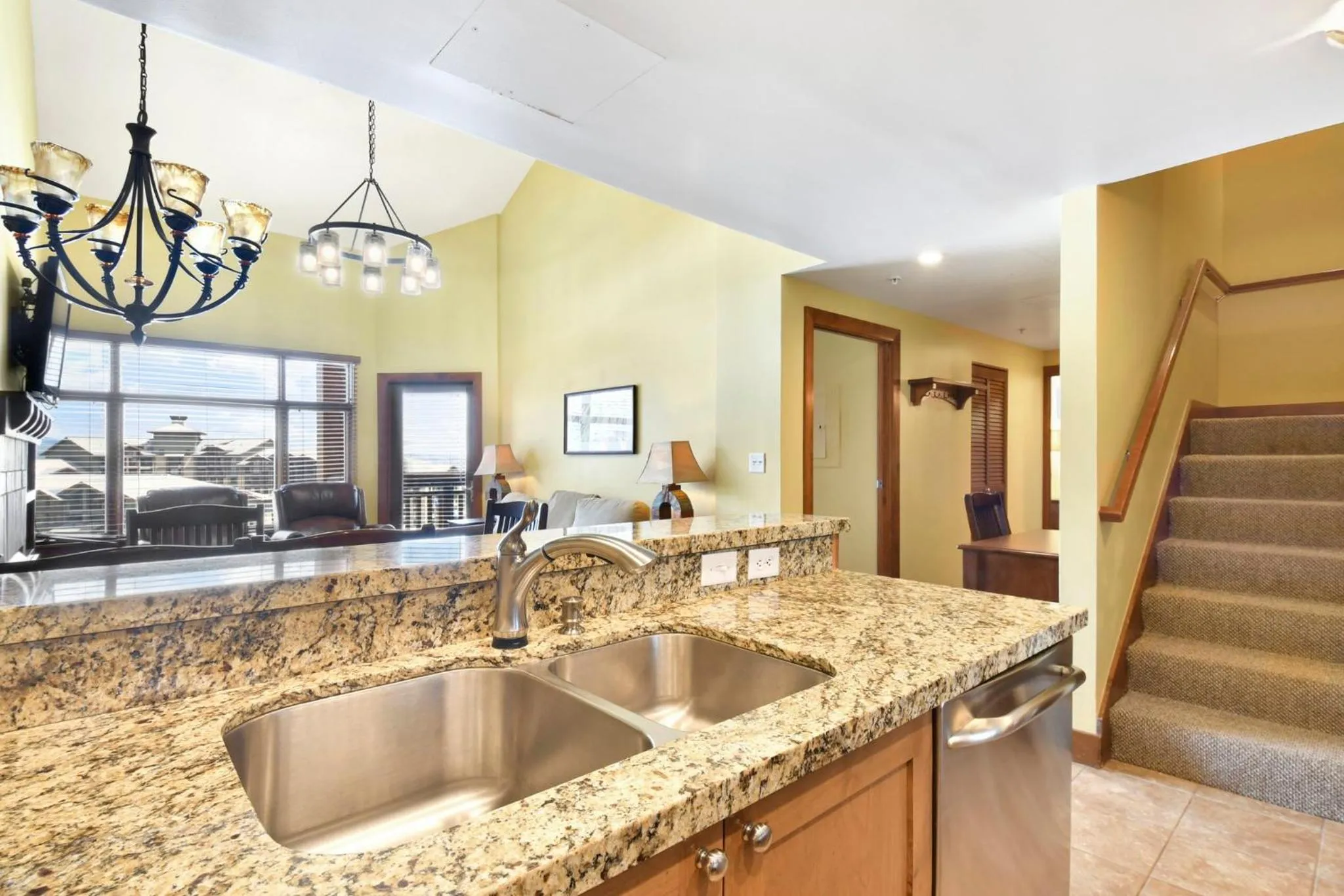 Living room in Sundial Lodge by Park City - Canyons Village