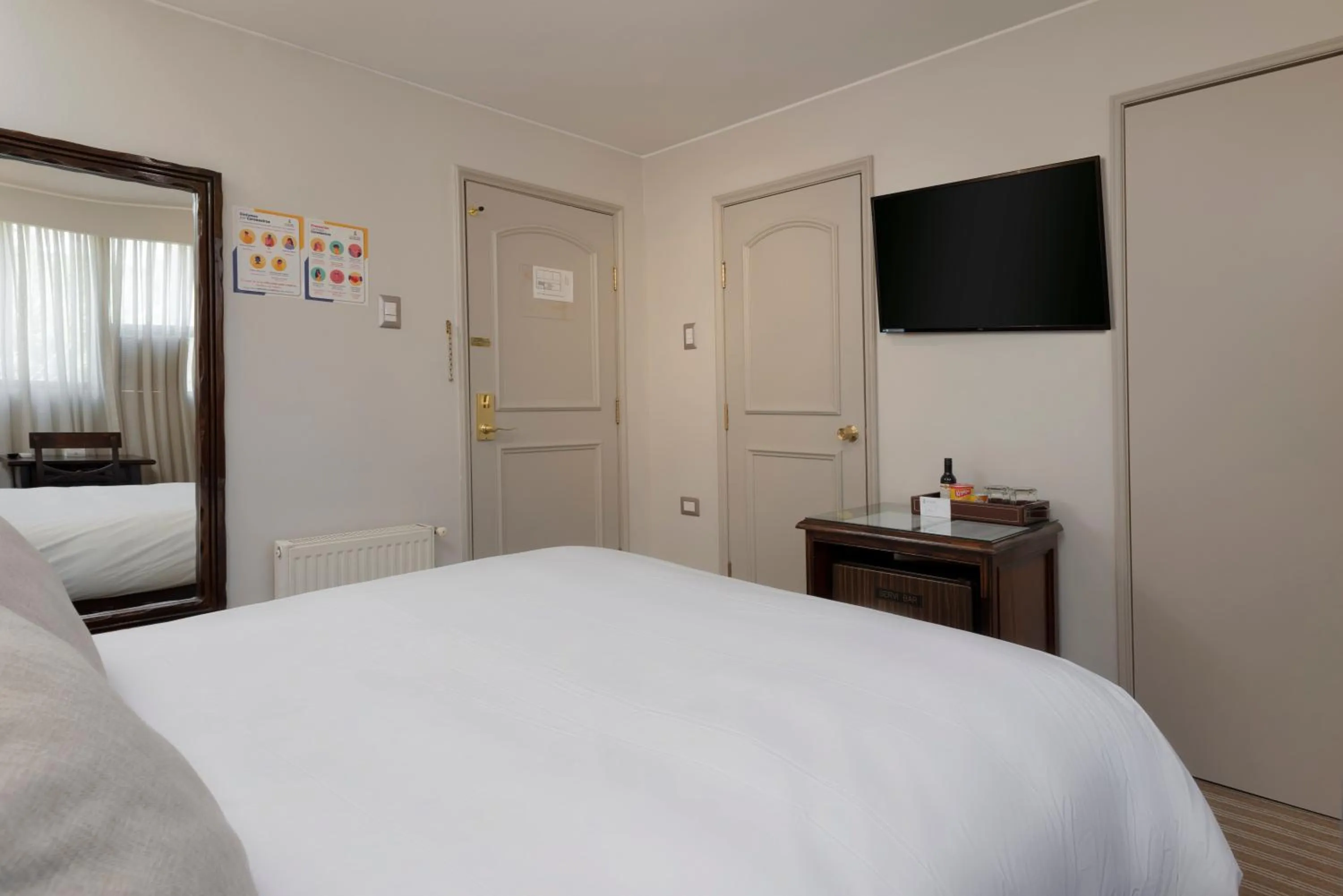 Bed in Teclados Hotel