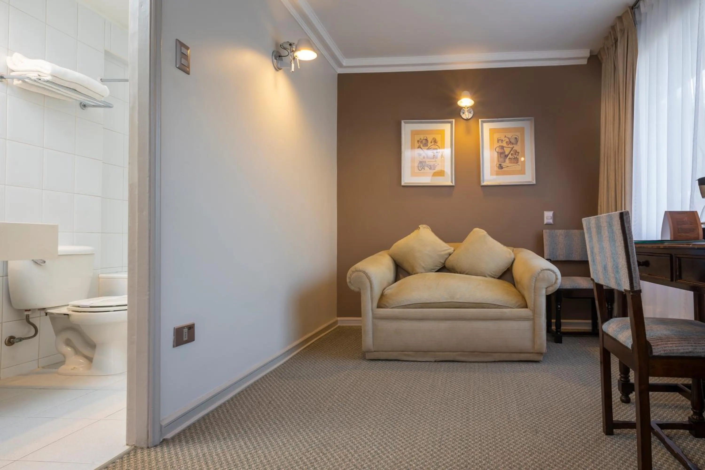 Seating area in Teclados Hotel