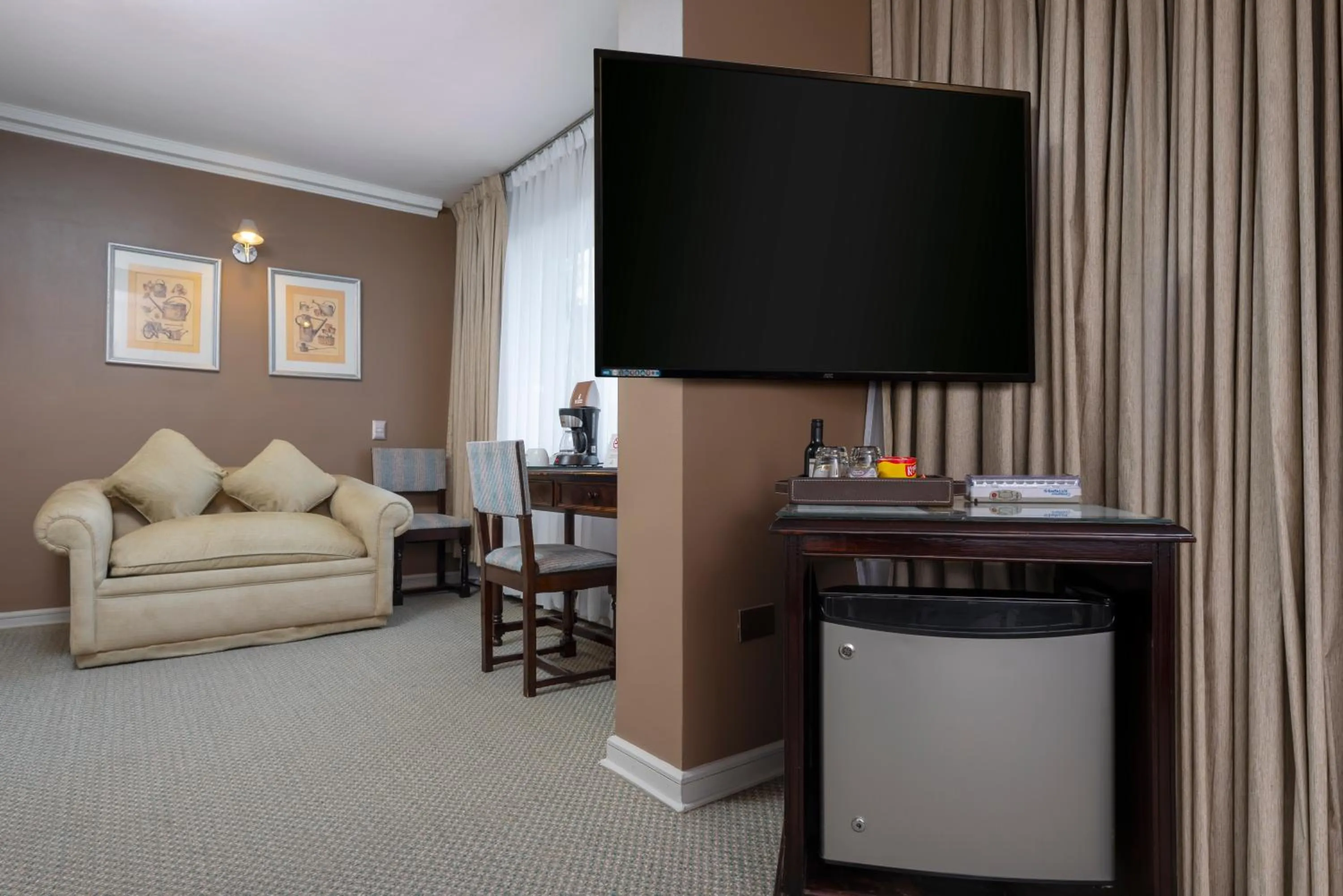 Seating area in Teclados Hotel