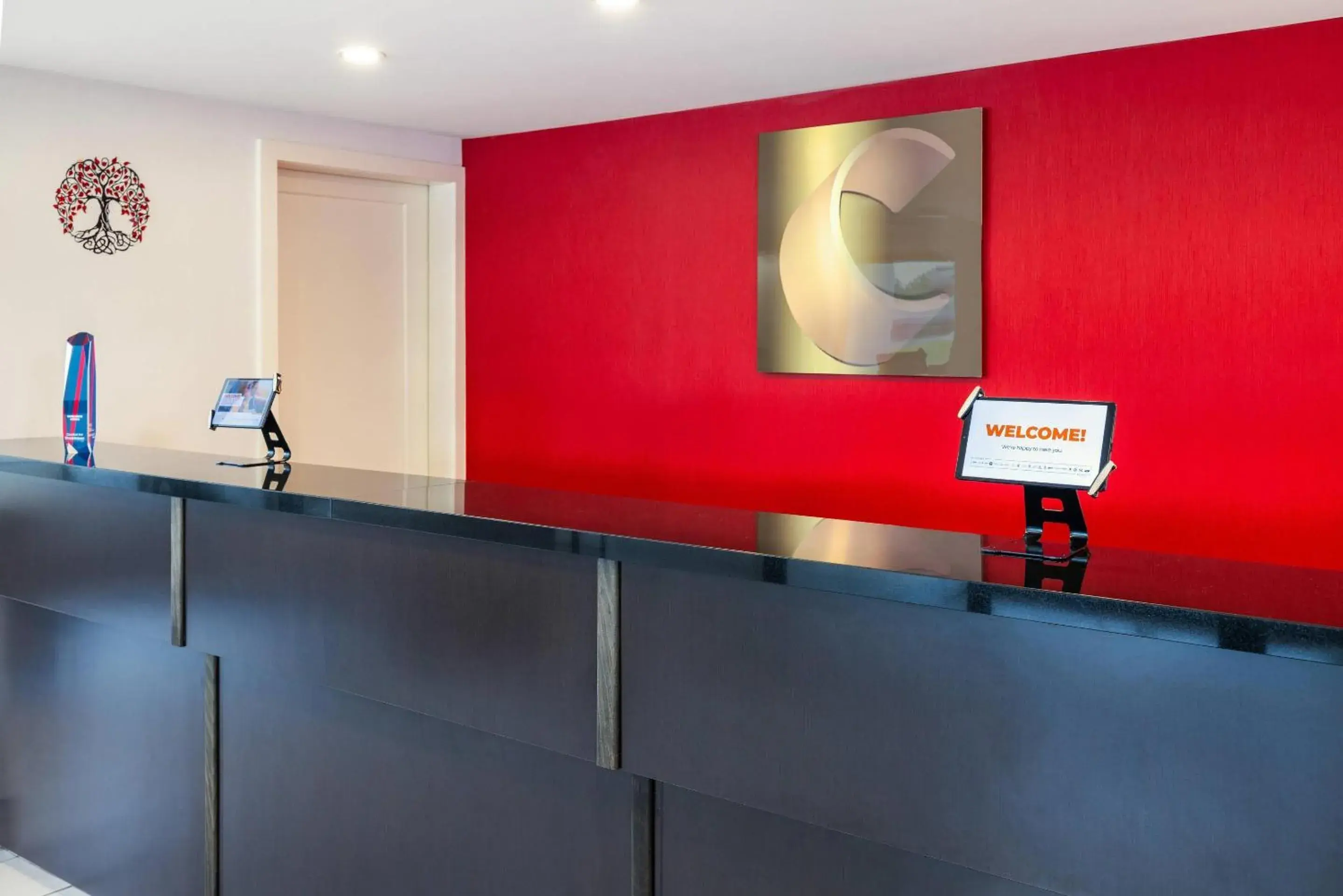 Lobby or reception in Comfort Inn Lobby or reception in Comfort Inn