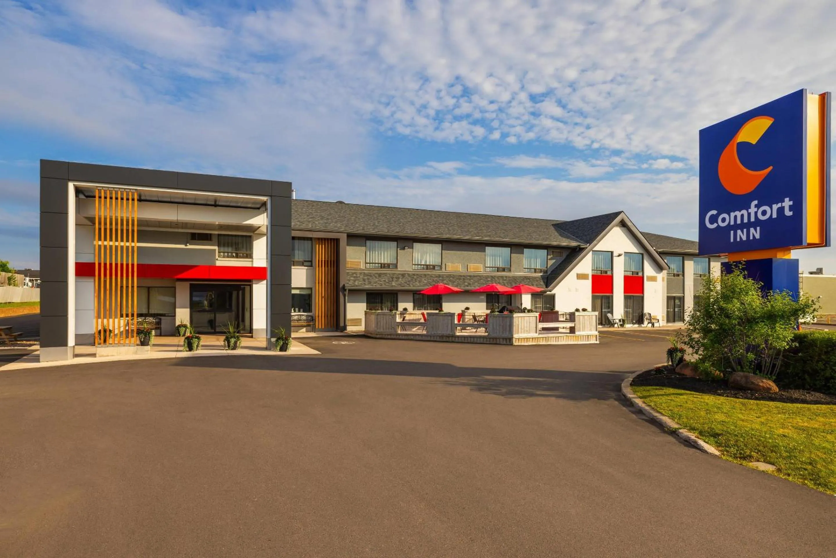 Property building in Comfort Inn