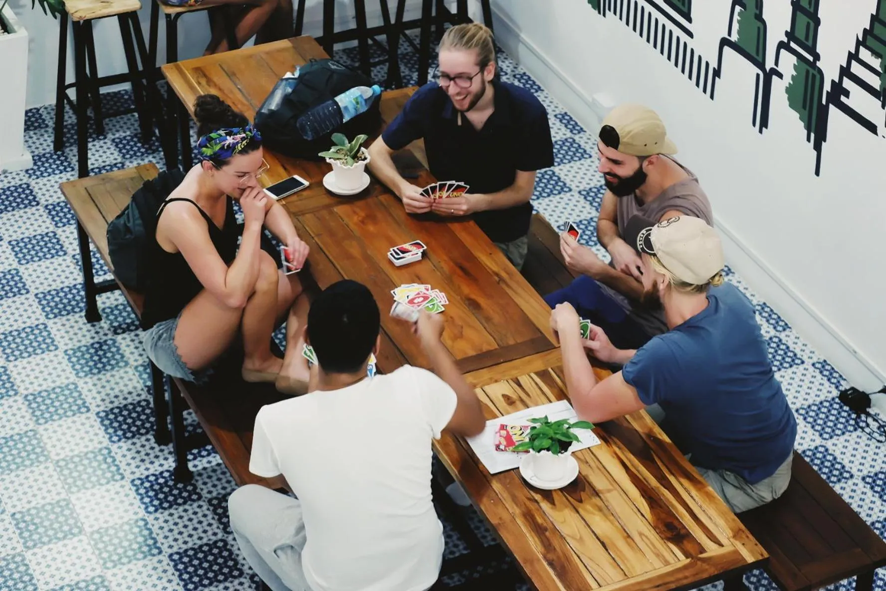 People in 11:11 Hostel