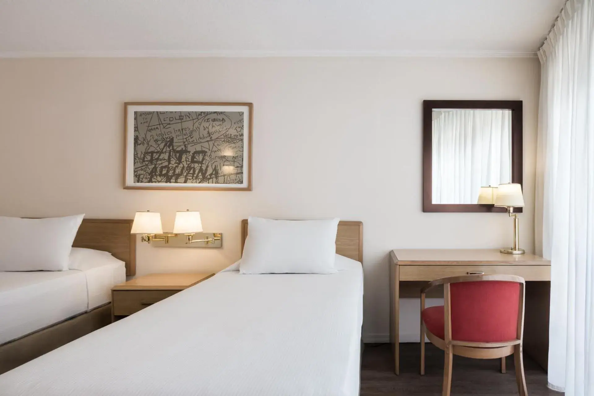 Twin Room in Alfa Suites - Montevideo Twin Room in Alfa Suites - Montevideo