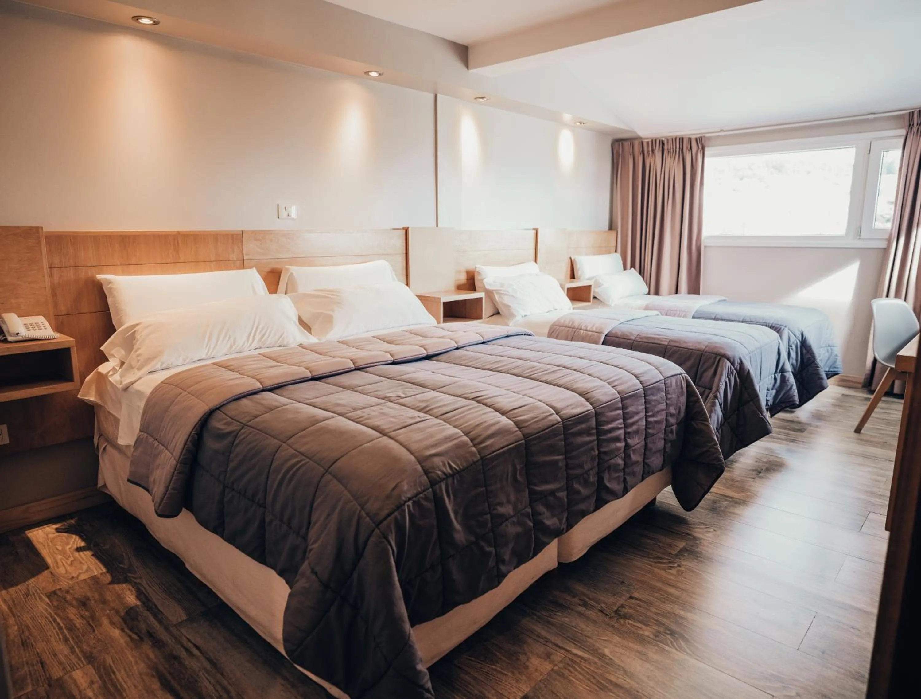 Bed in Hotel EcoSki by bund