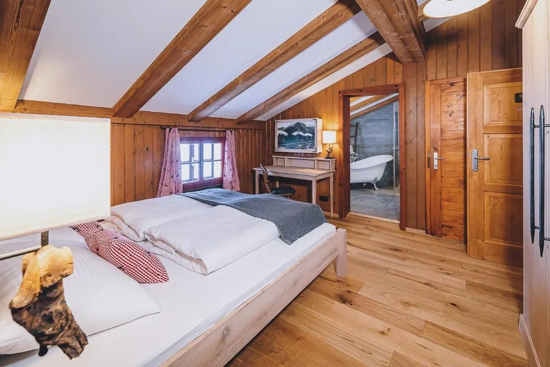 Bed in AlpenOase Sonnhof