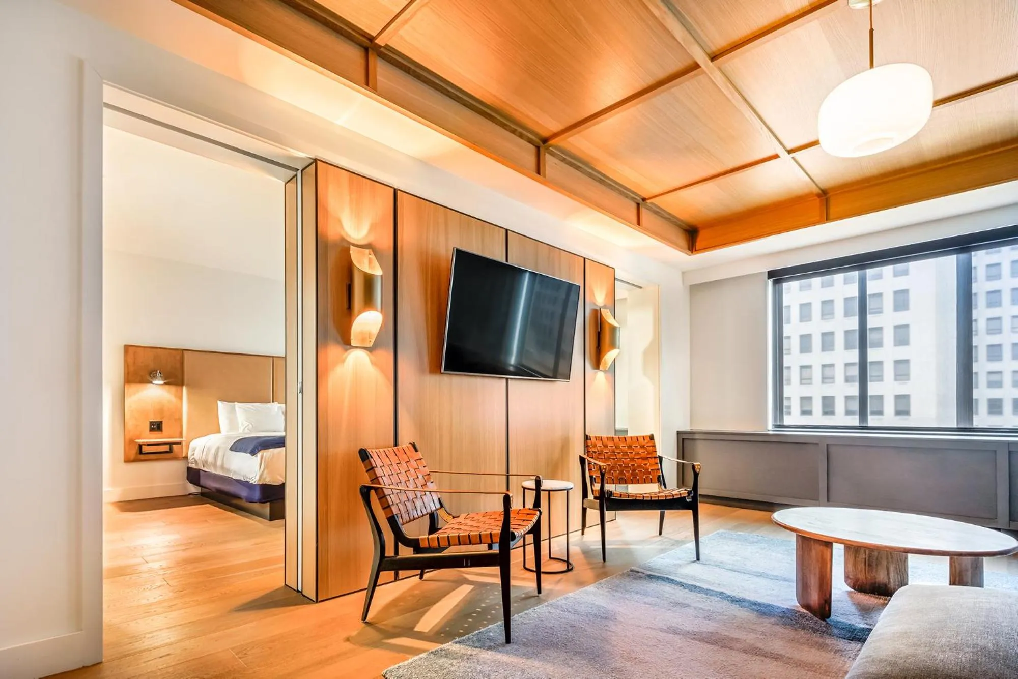 Living room, TV/Entertainment Center in Hotel St. Regis Detroit