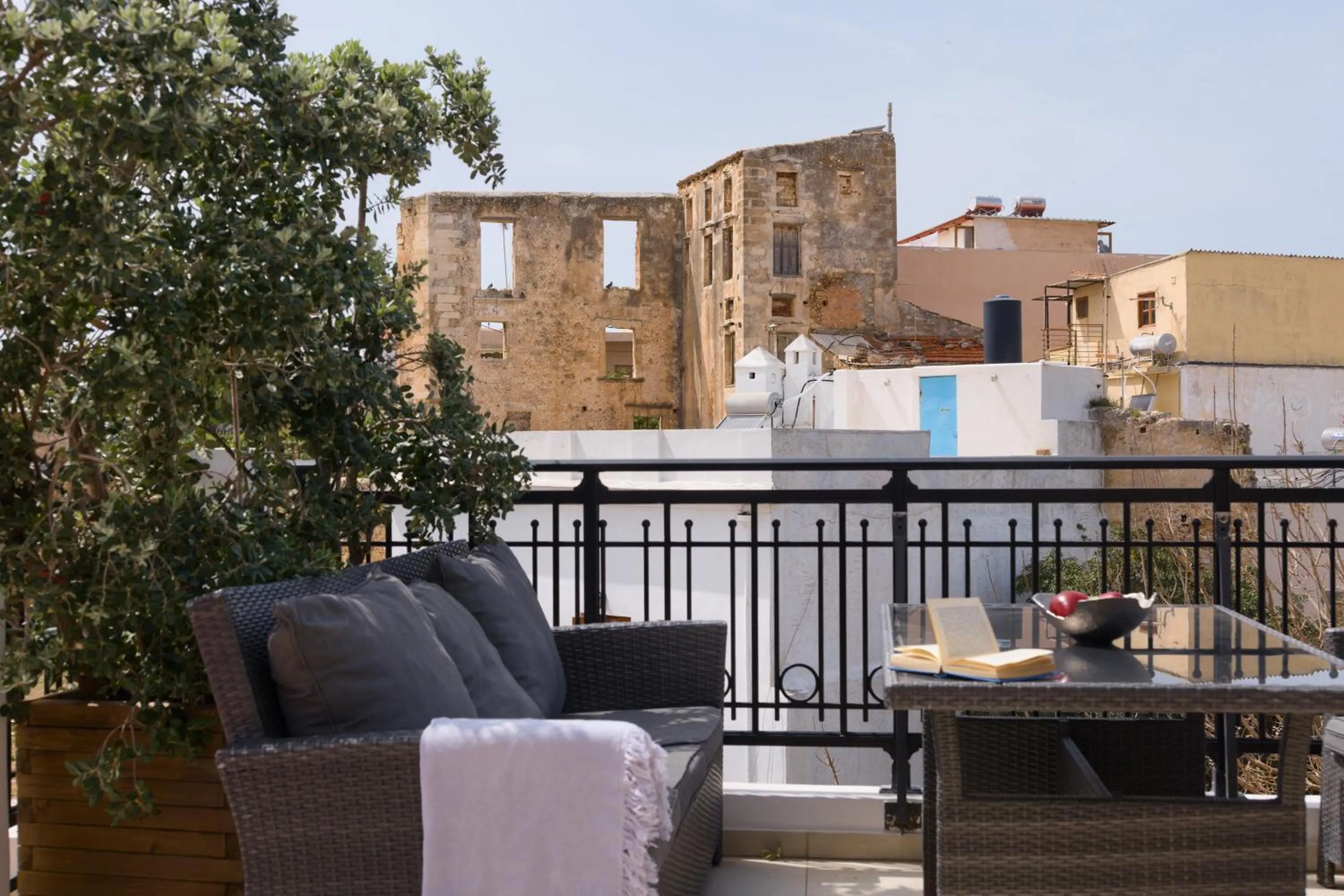 Patio in Nival Luxury Suites