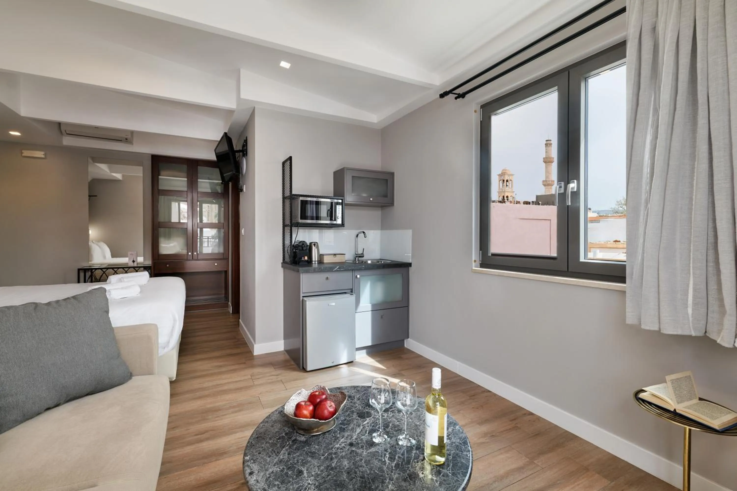 Kitchen or kitchenette in Nival Luxury Suites