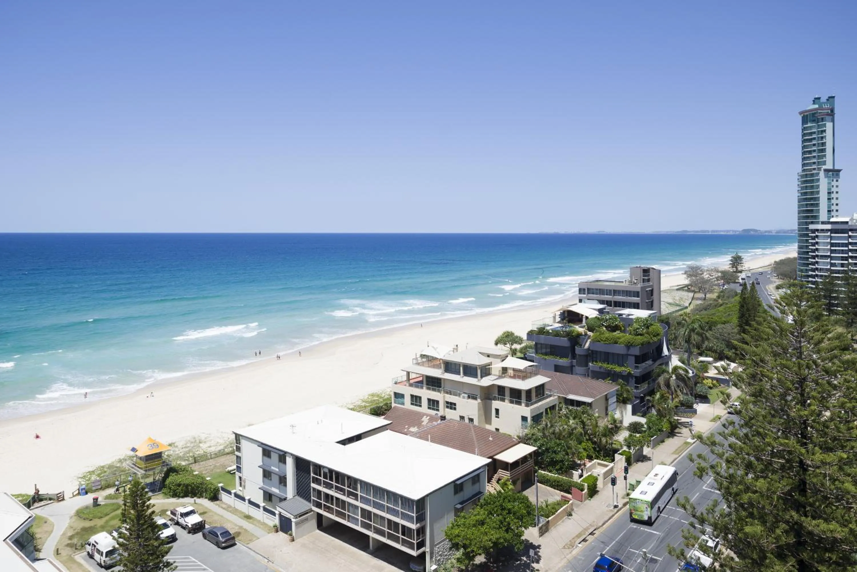Sea view in Sunbird Beach Resort Gold Coast