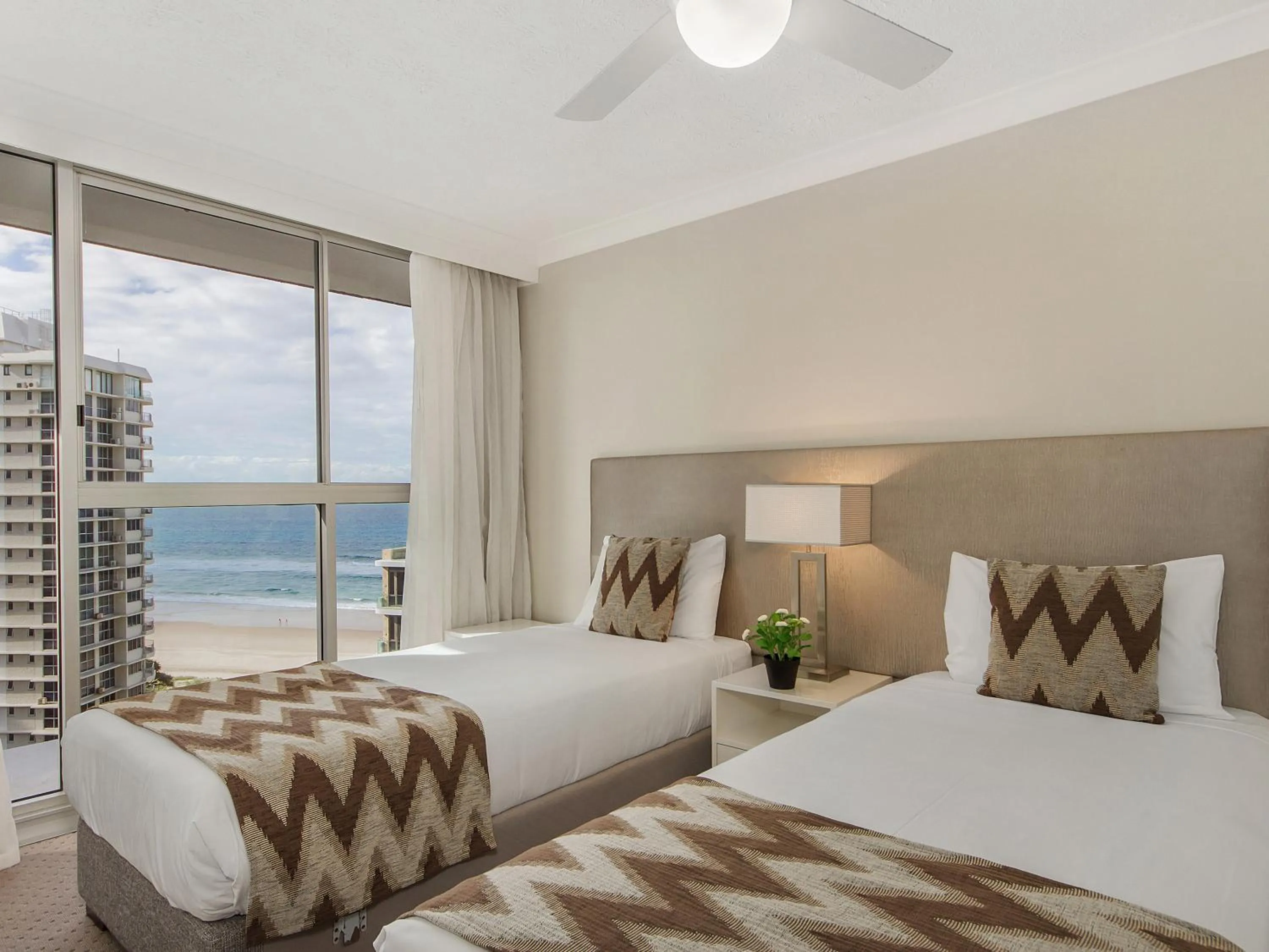 Bedroom, Bed in Sunbird Beach Resort Gold Coast