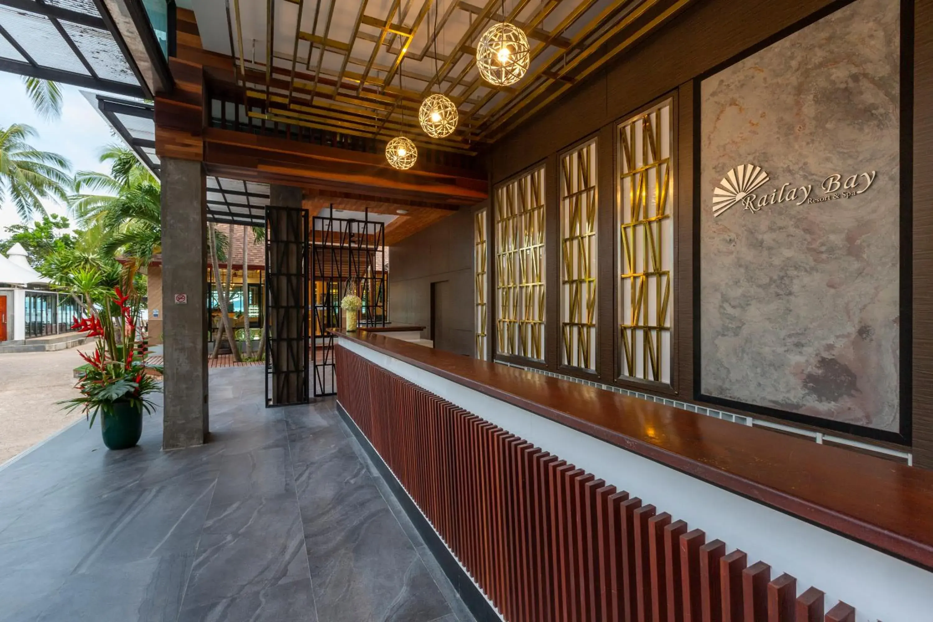 Lobby or reception in Railay Bay Resort & Spa Lobby or reception in Railay Bay Resort & Spa