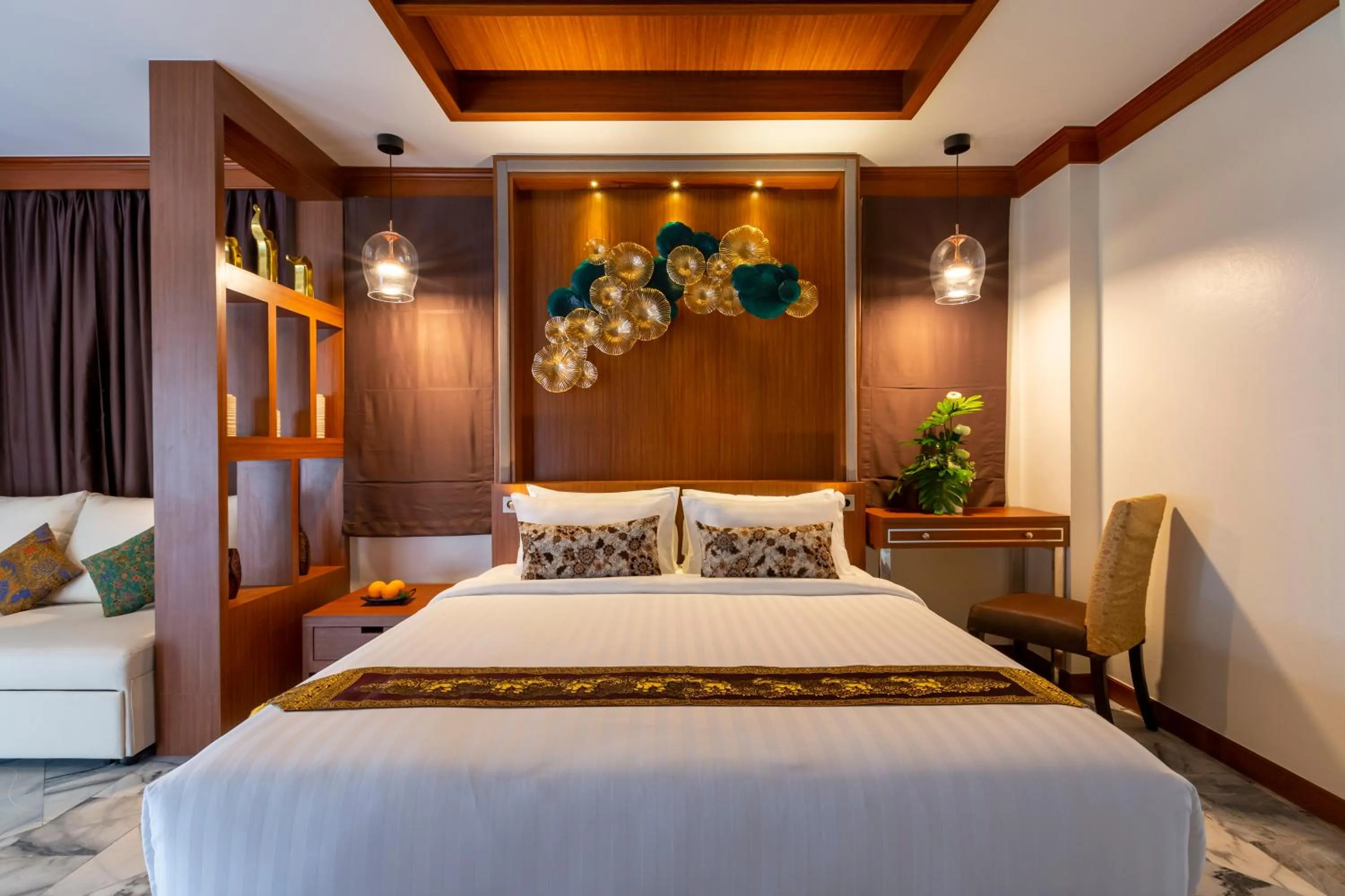 Bed in Railay Bay Resort & Spa