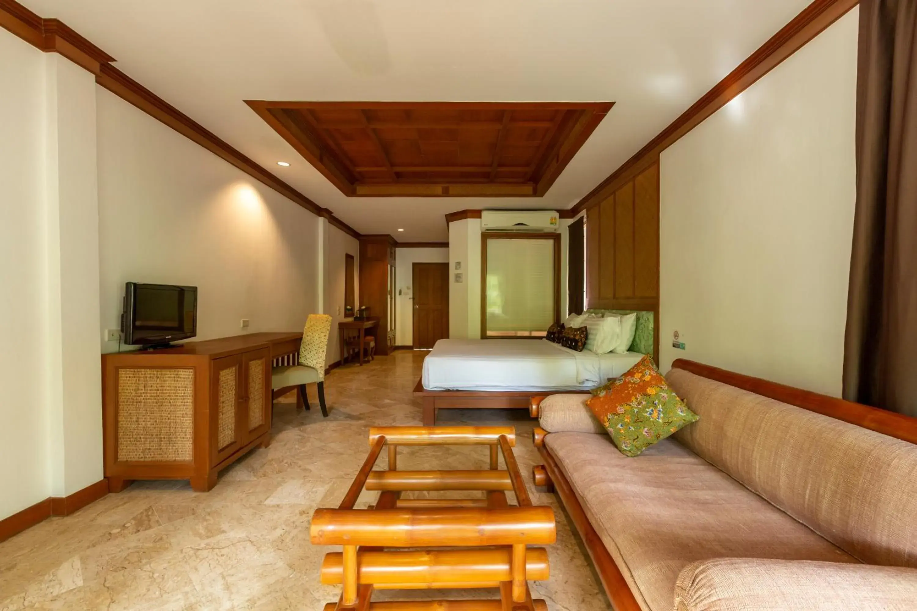 Bed in Railay Bay Resort & Spa Bed in Railay Bay Resort & Spa