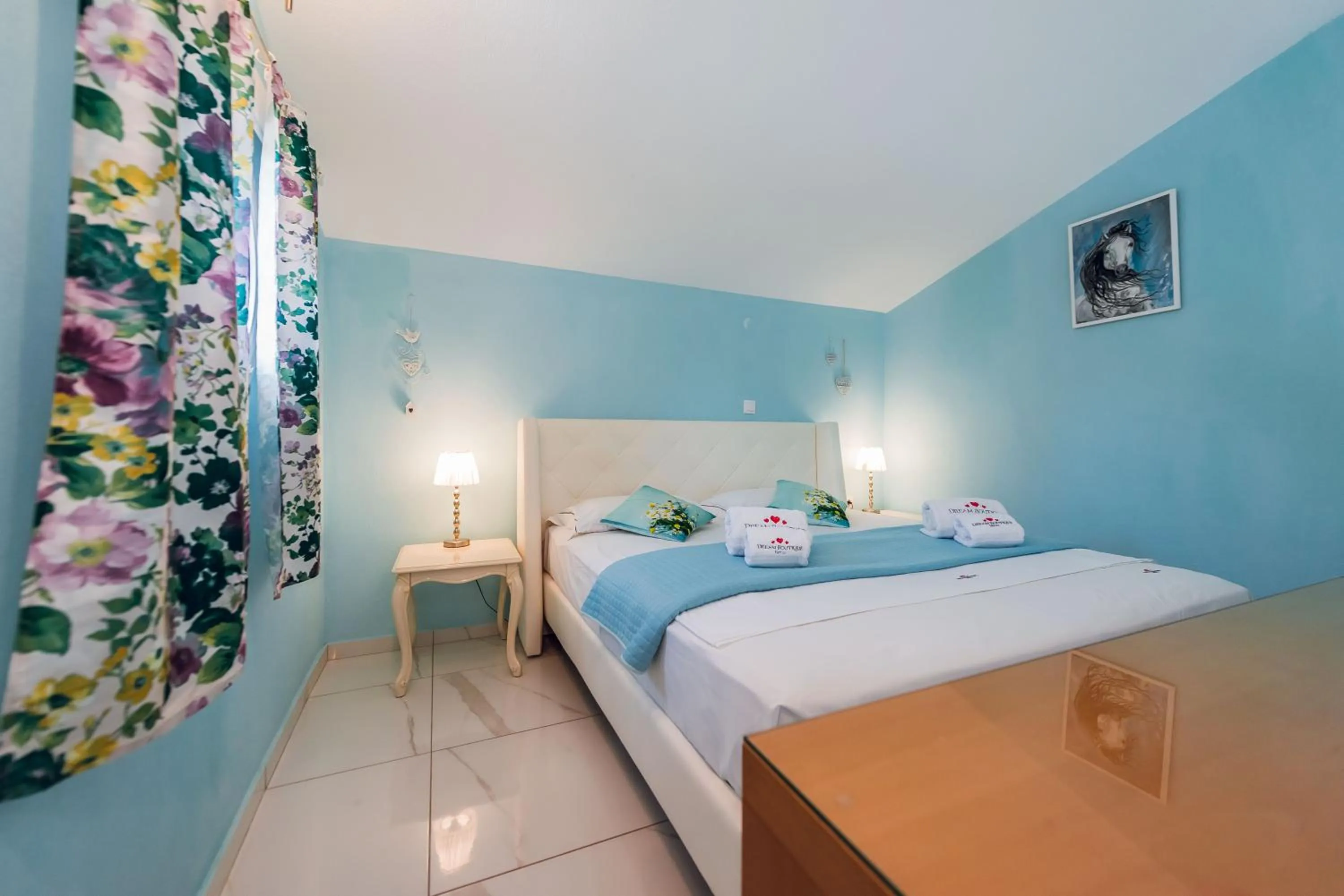 Bed in Dream Boutique Apartments