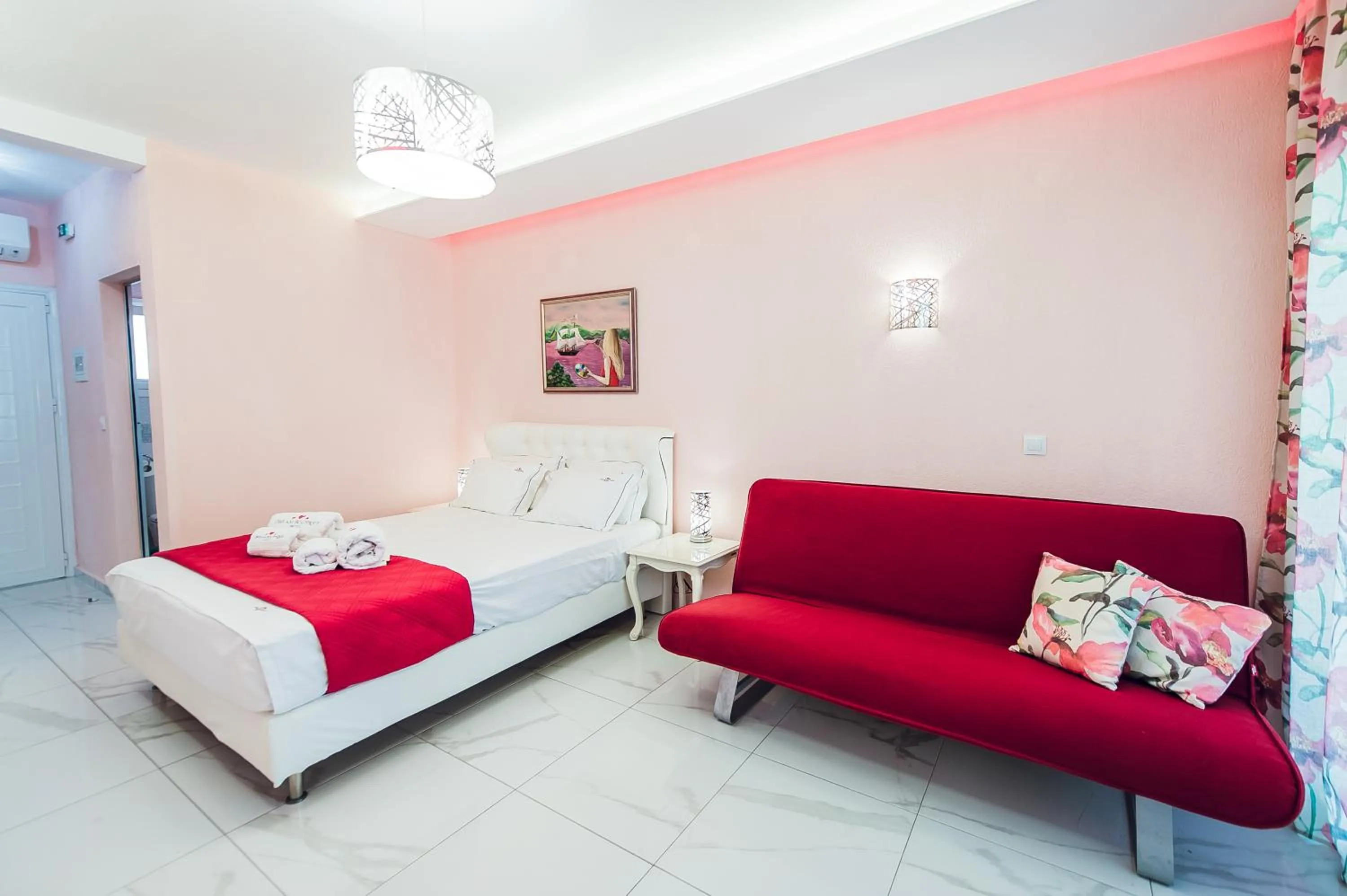 Bed in Dream Boutique Apartments