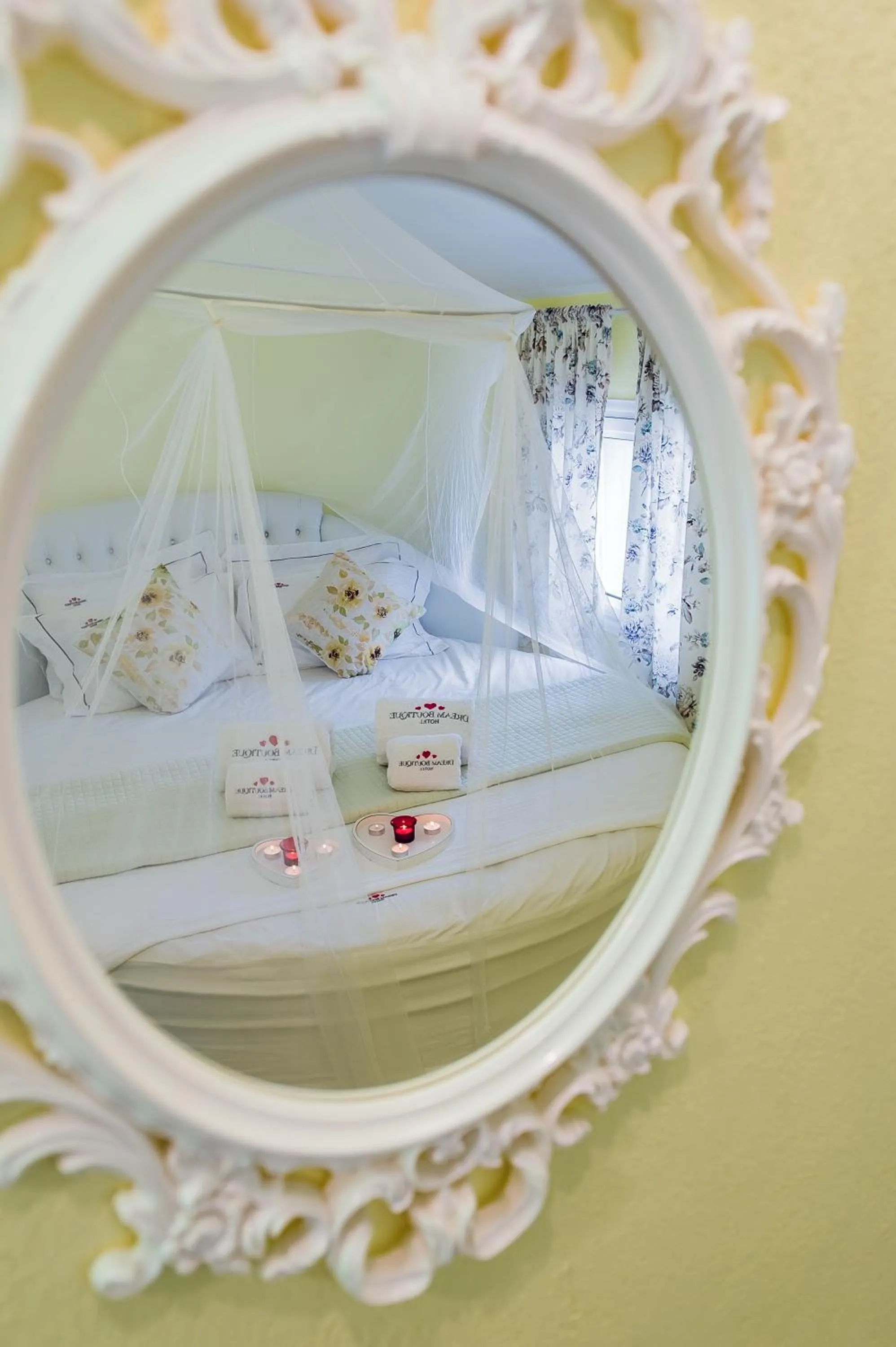 Bed in Dream Boutique Apartments